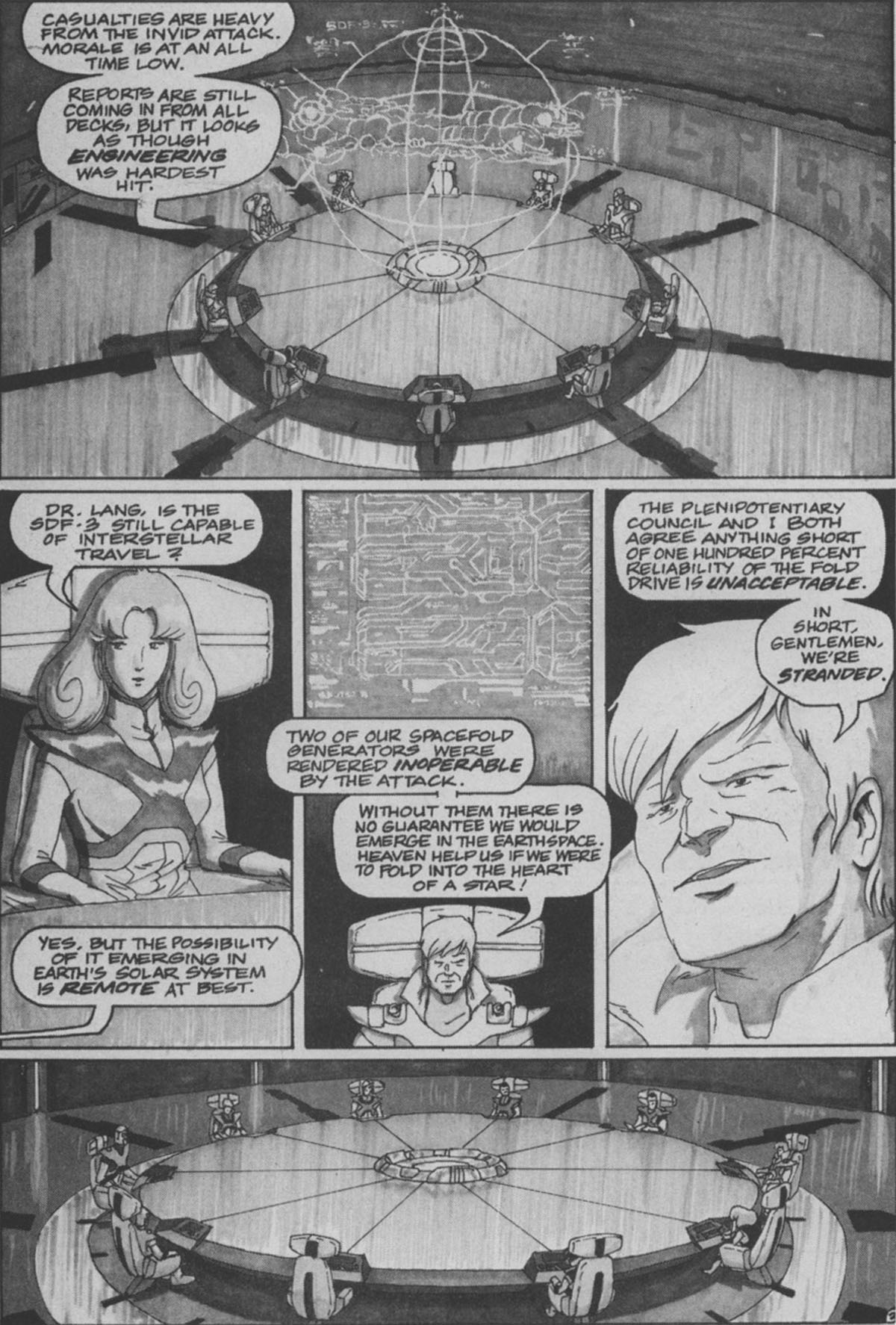 Read online Robotech II: The Sentinels - The Marriage of Rick Hunter and Lisa Hayes comic -  Issue # TPB 3 - 87