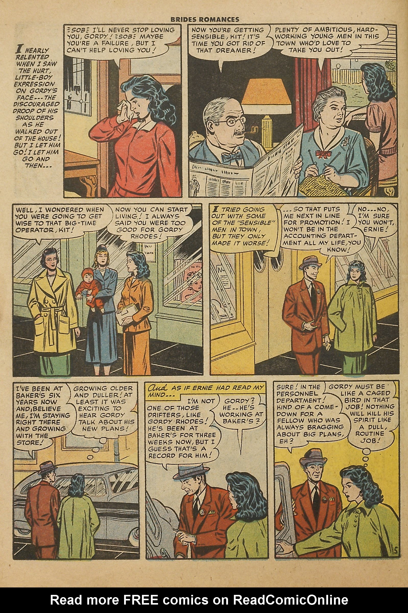 Read online Brides Romances comic -  Issue #13 - 18