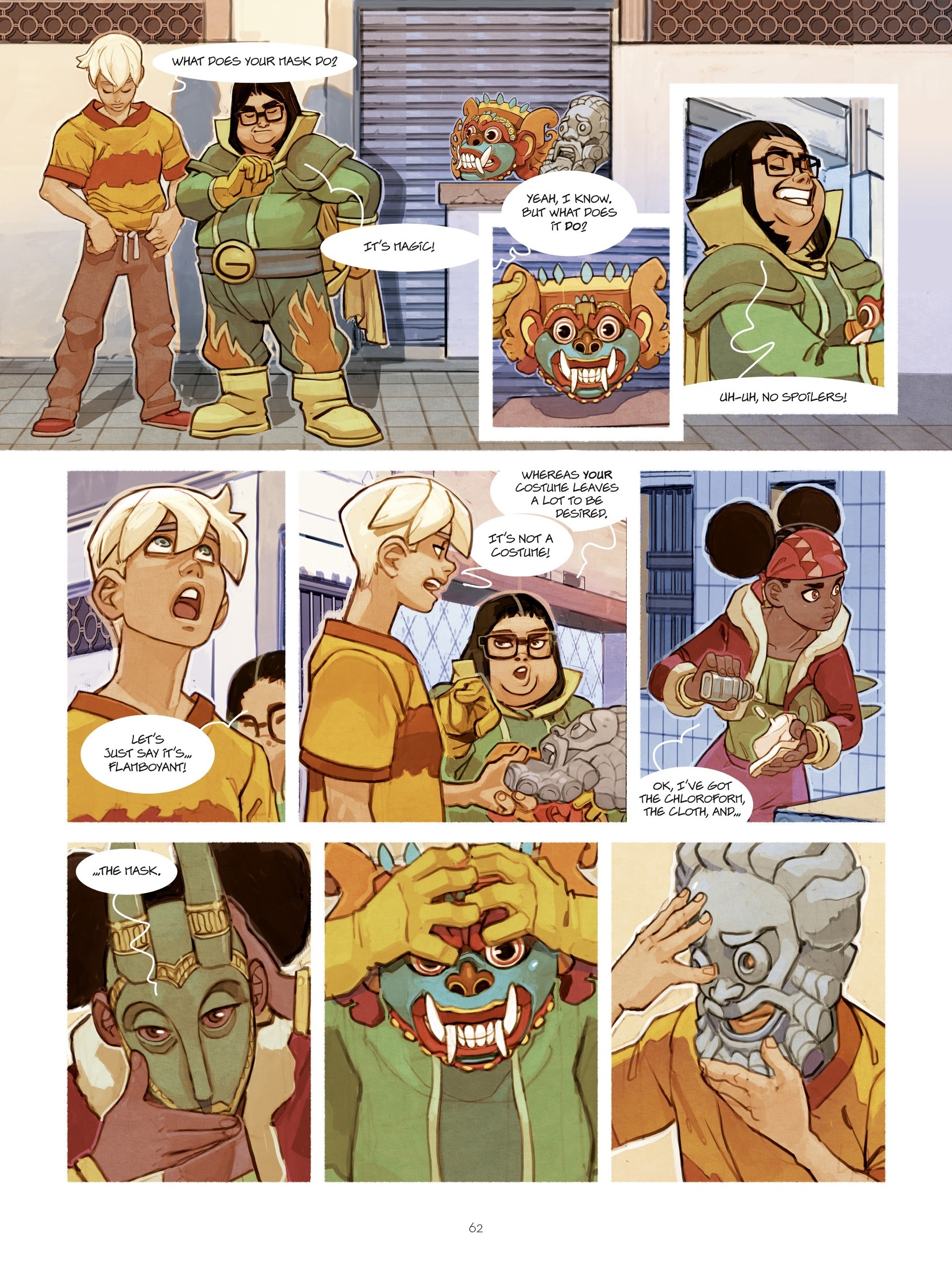 Read online Masks comic -  Issue #1 - 62