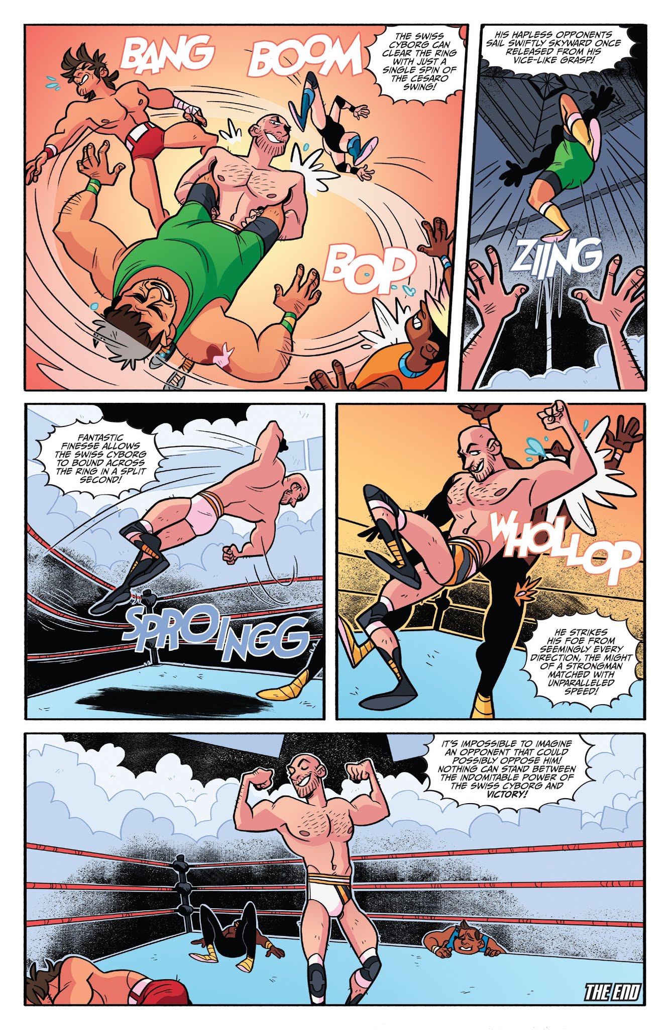 Read online WWE comic -  Issue #22 - 24