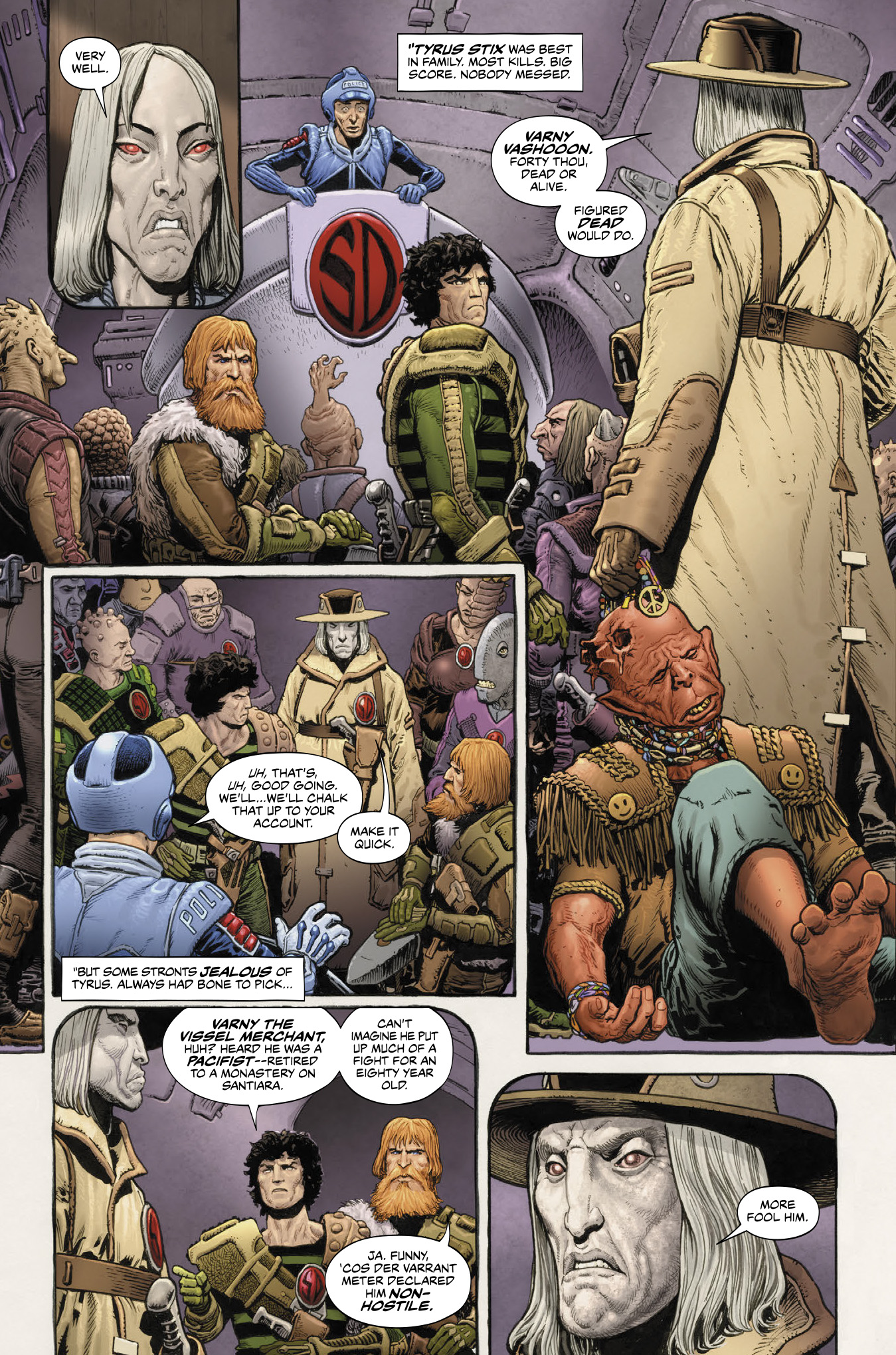 Read online Strontium Dog: The Son comic -  Issue # TPB - 121