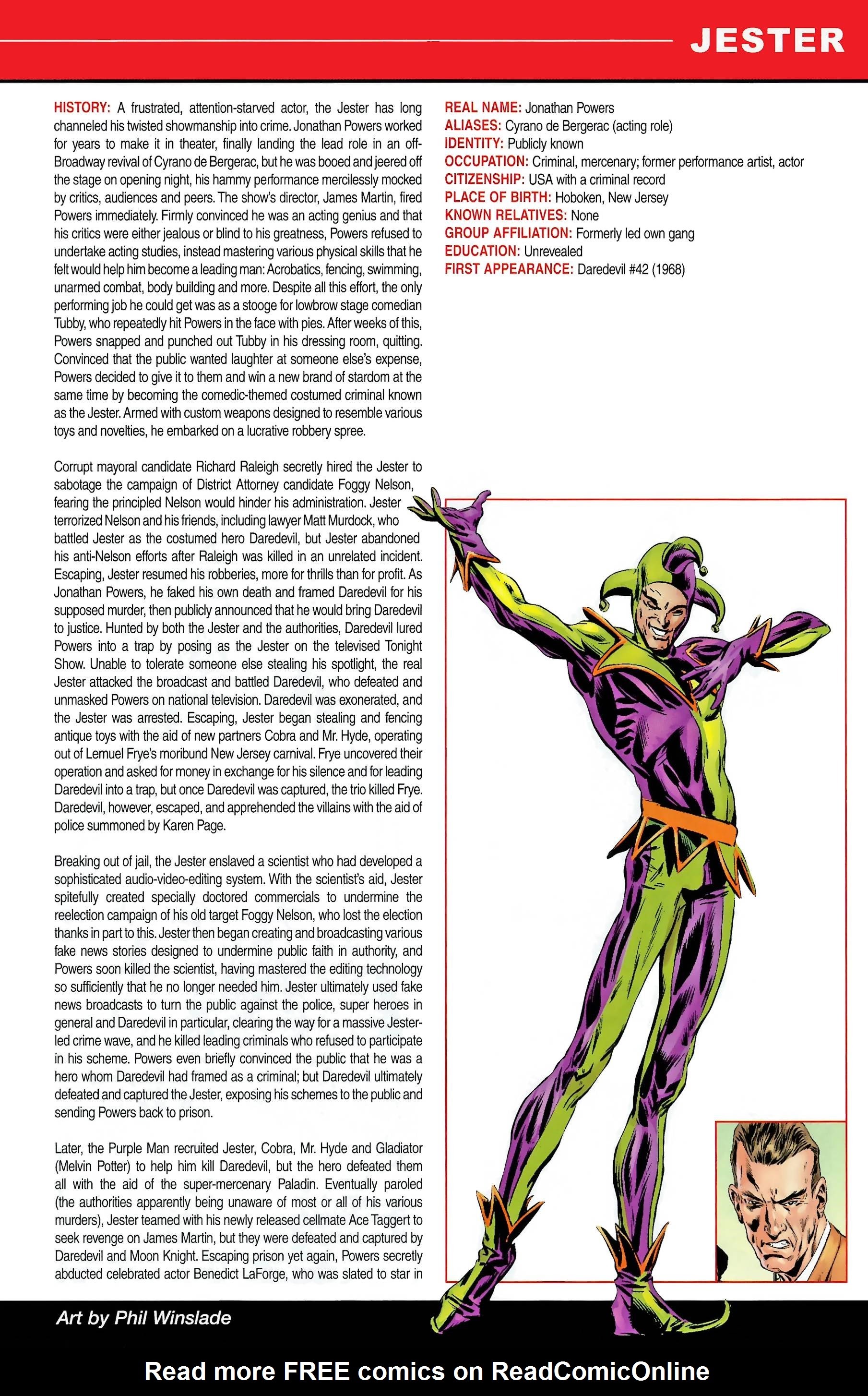 Read online Official Handbook of the Marvel Universe A to Z comic -  Issue # TPB 6 (Part 1) - 17