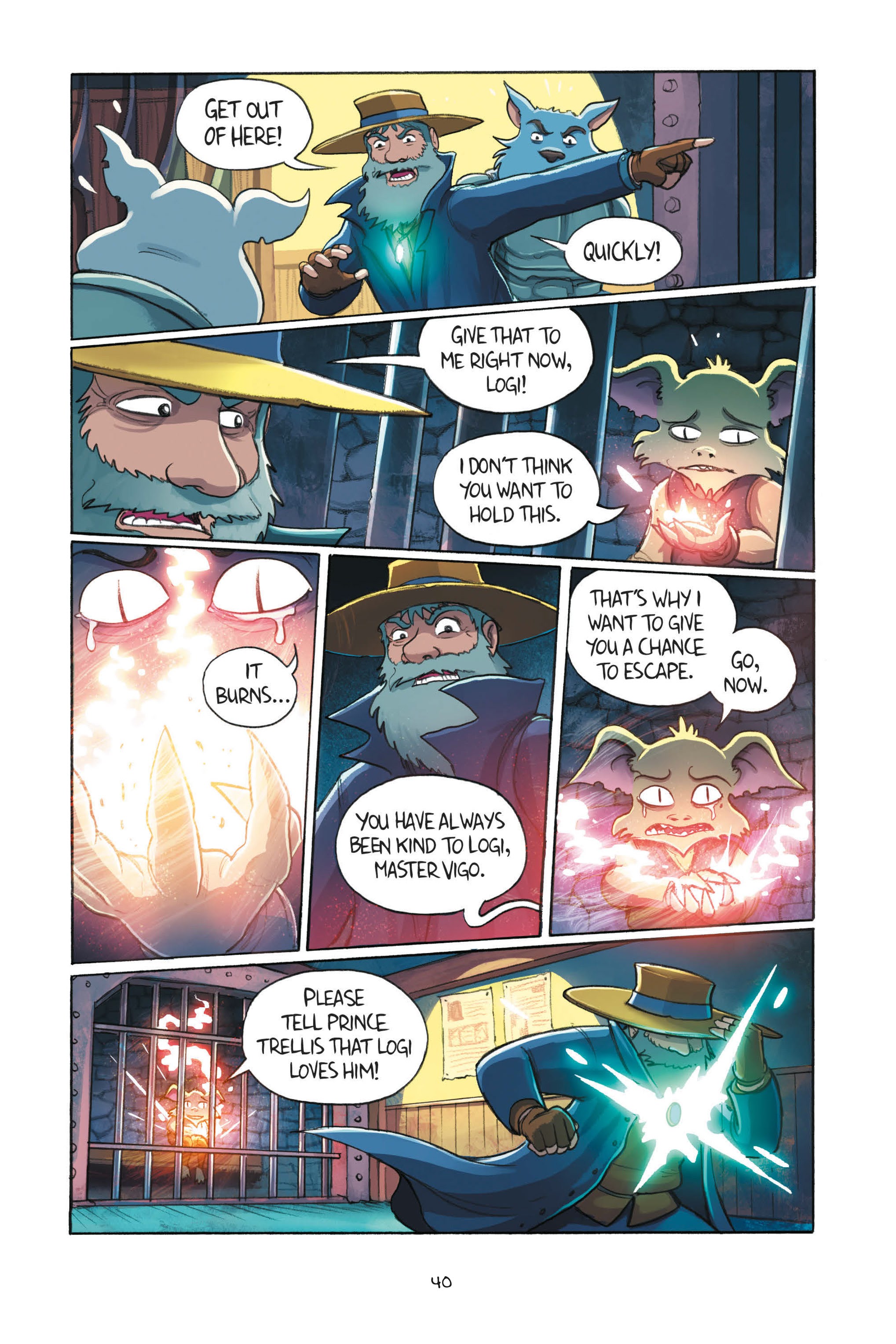 Read online Amulet comic -  Issue #8 - 43