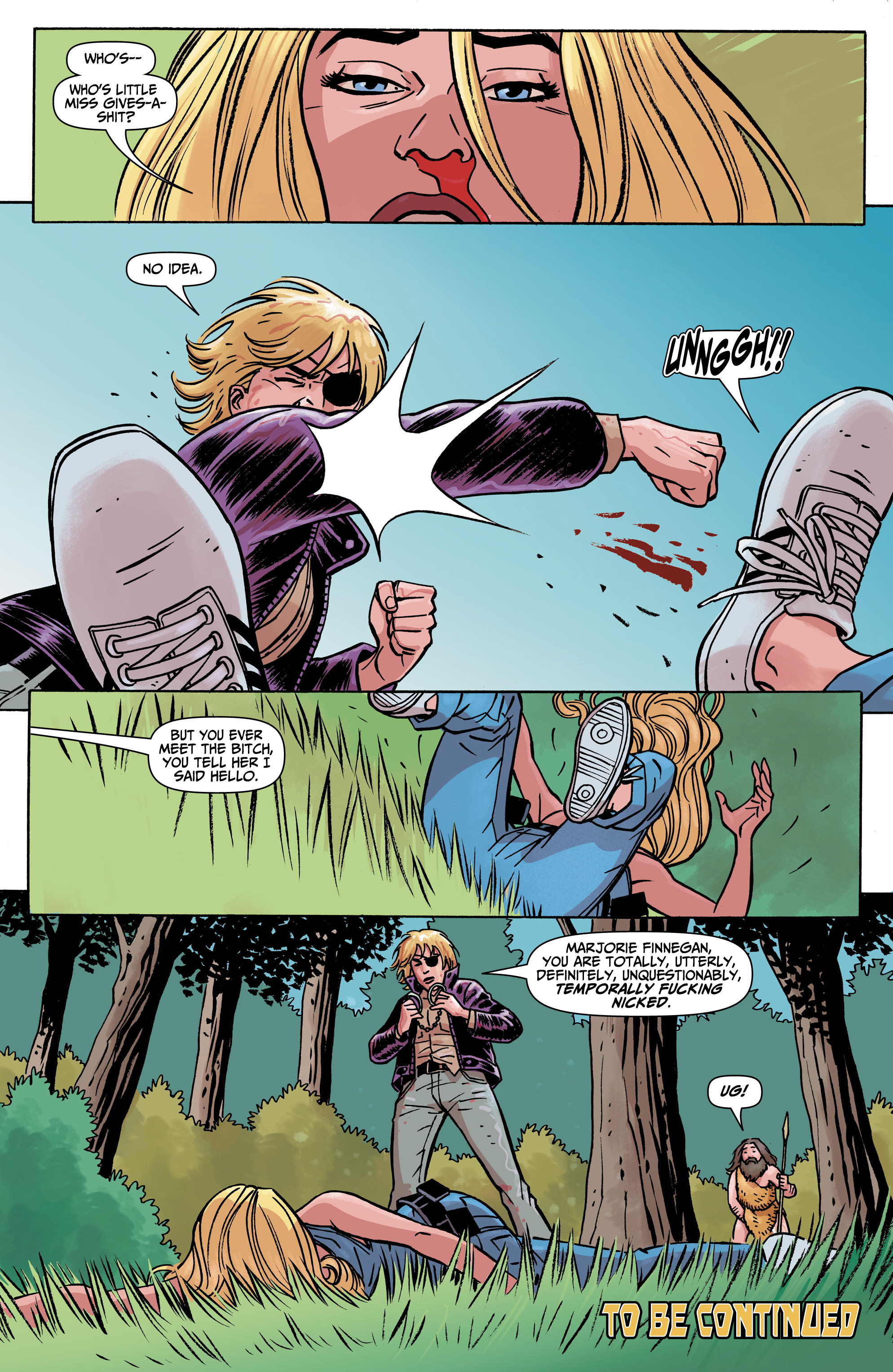 Read online Marjorie Finnegan, Temporal Criminal comic -  Issue #3 - 23