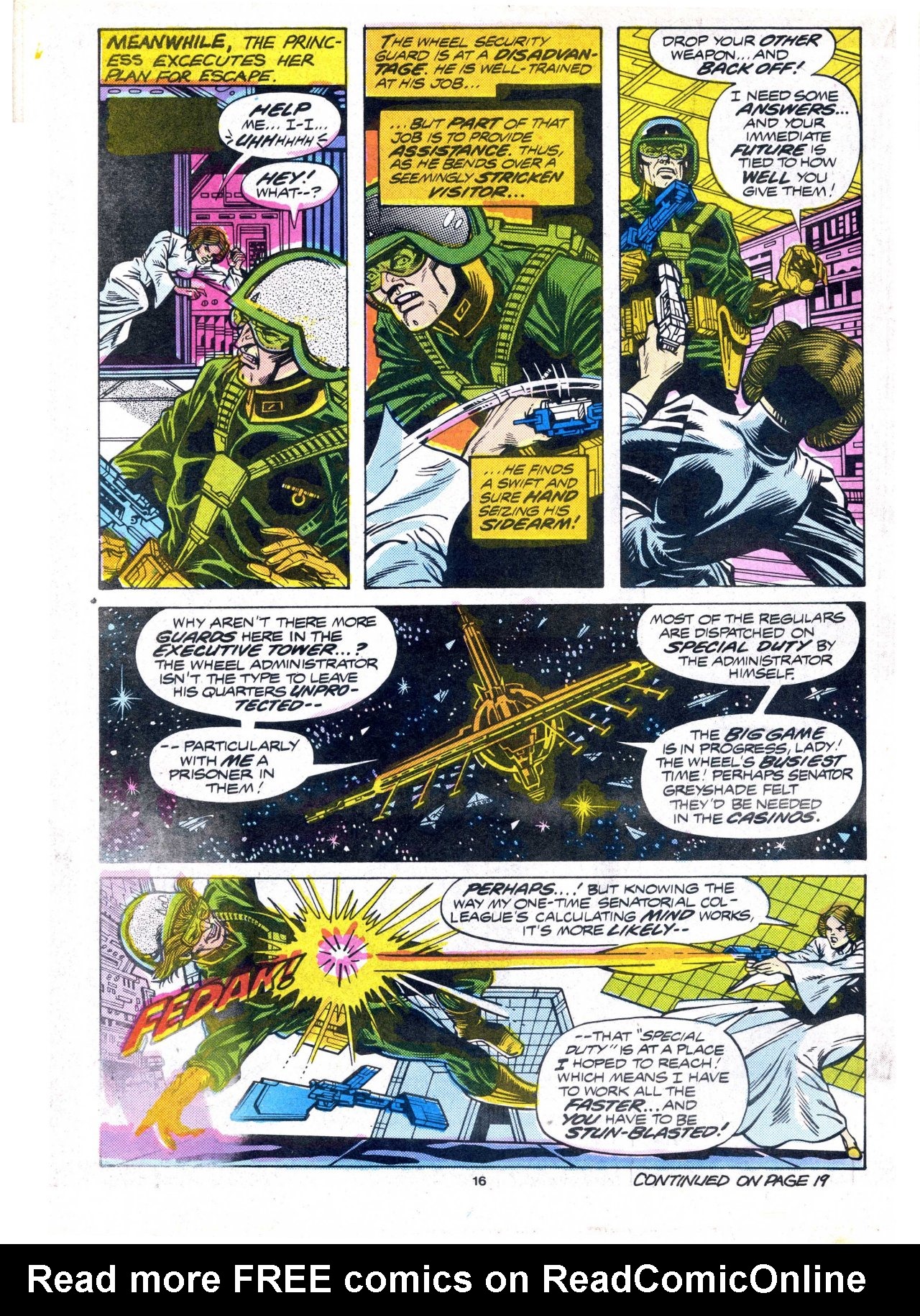 Read online Return of the Jedi comic -  Issue #39 - 16