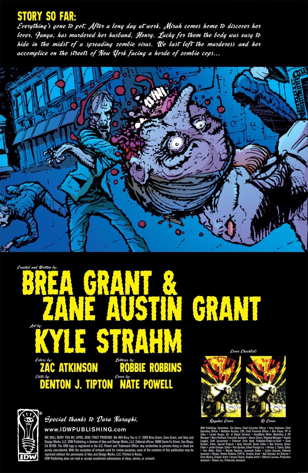 Read online We Will Bury You comic -  Issue #2 - 4