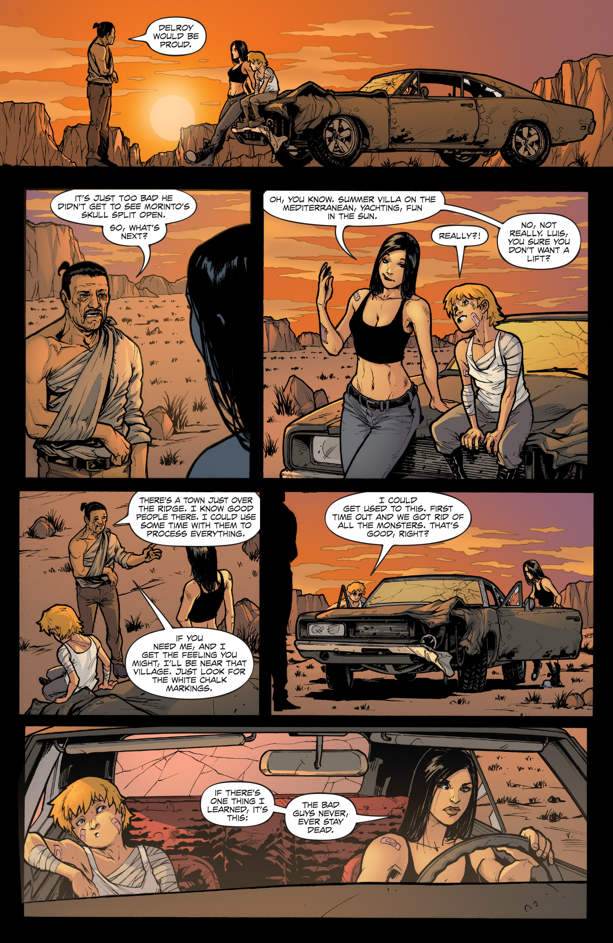 Read online Hack/Slash: Son of Samhain comic -  Issue # Full - 113