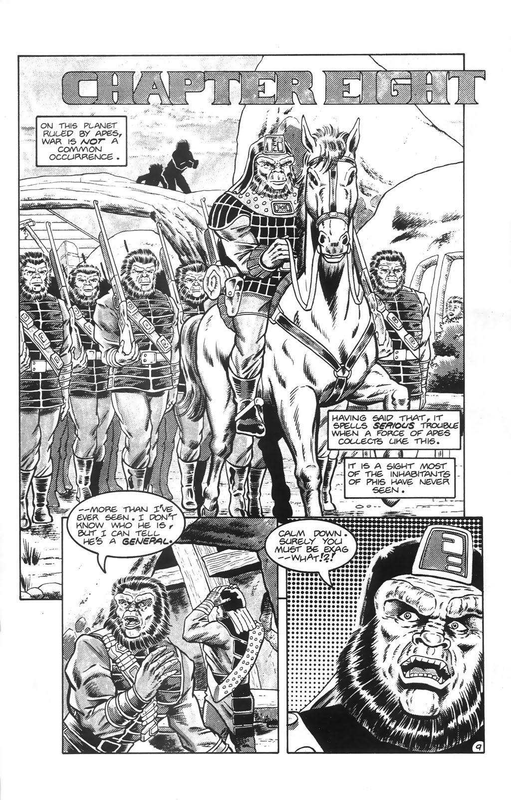 Read online Planet of the Apes: Blood of the Apes comic -  Issue #3 - 12