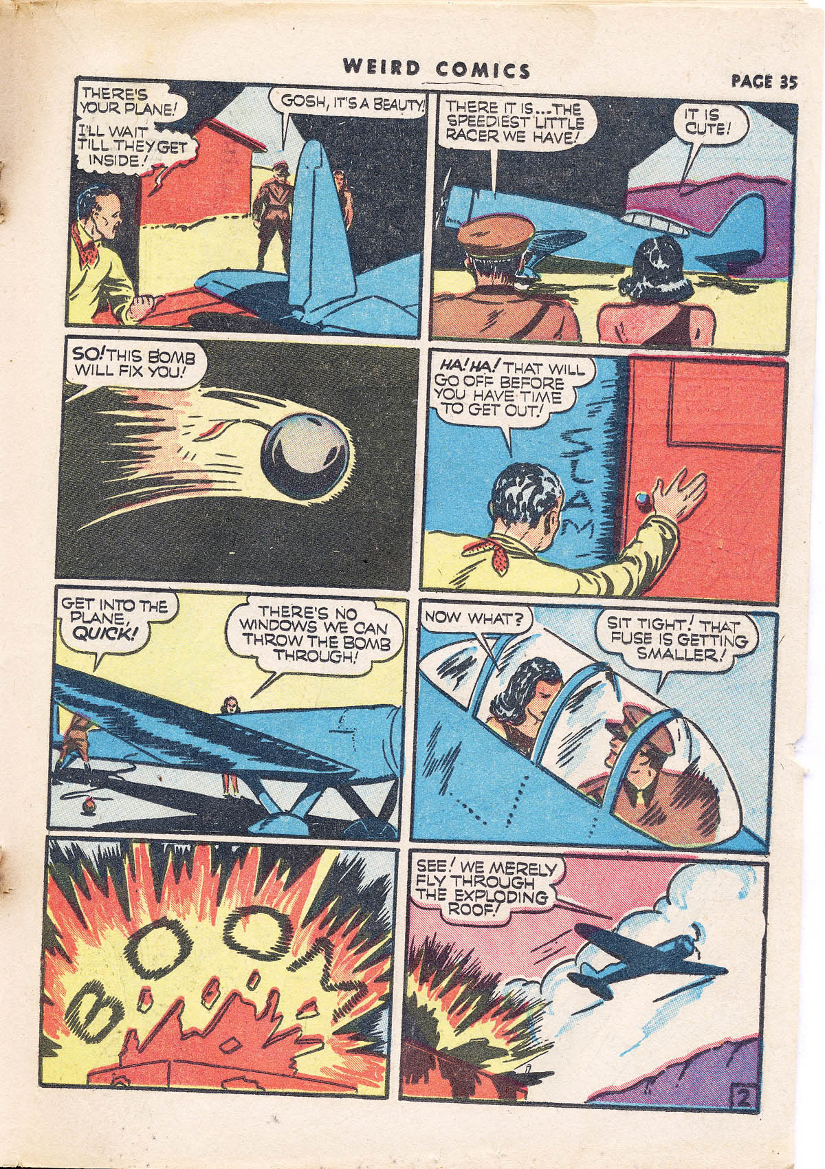 Read online Weird Comics comic -  Issue #13 - 35