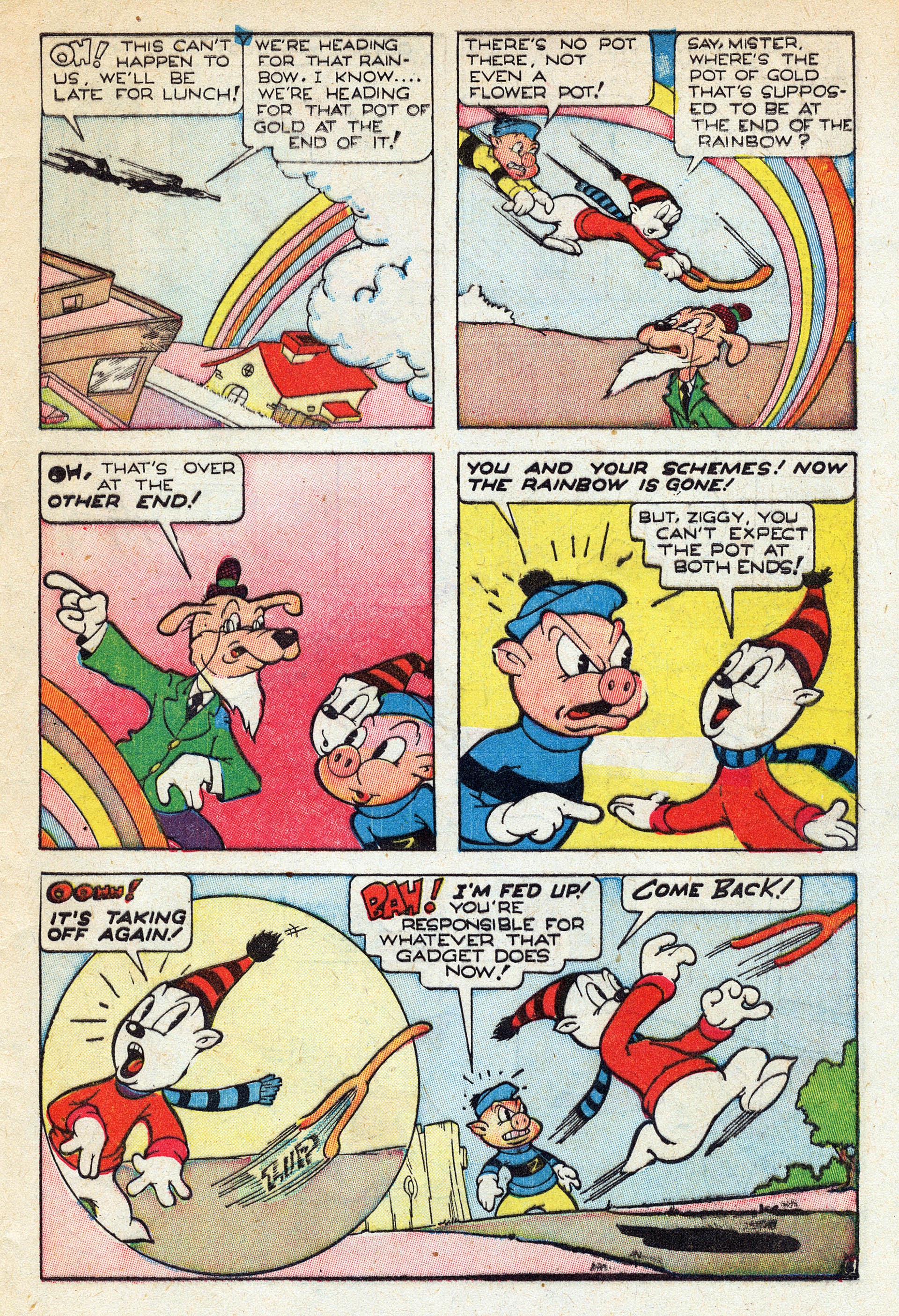 Read online Ziggy Pig-Silly Seal Comics (1944) comic -  Issue #5 - 45