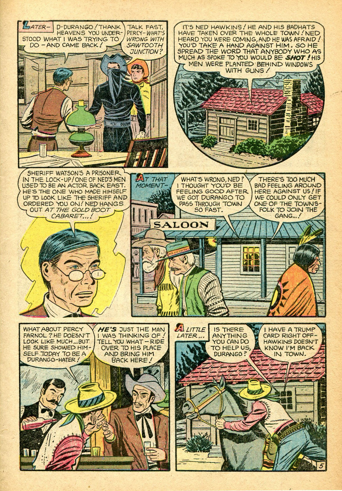 Read online Charles Starrett as The Durango Kid comic -  Issue #39 - 7