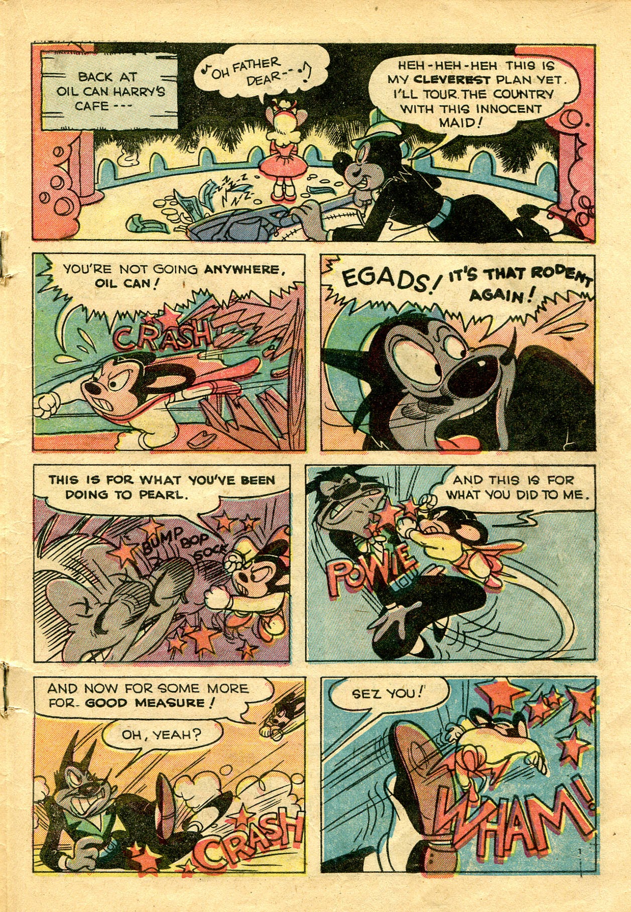 Read online Paul Terry's Mighty Mouse Comics comic -  Issue #12 - 19