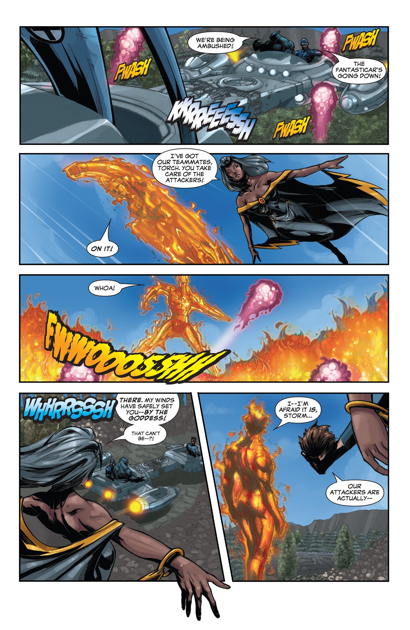 Read online X-Men/Fantastic Four comic -  Issue #3 - 5