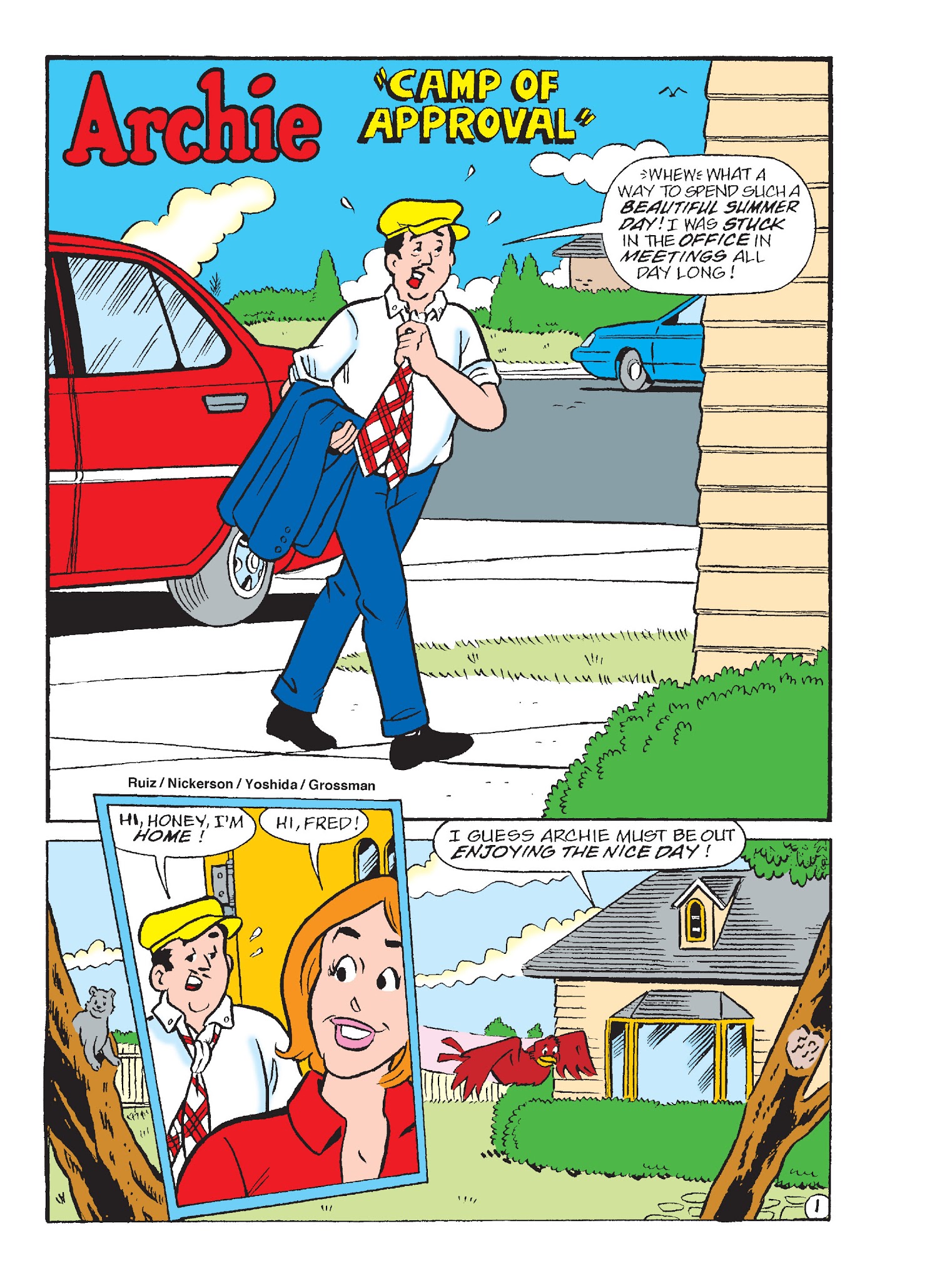 Read online Archie's Funhouse Double Digest comic -  Issue #16 - 17