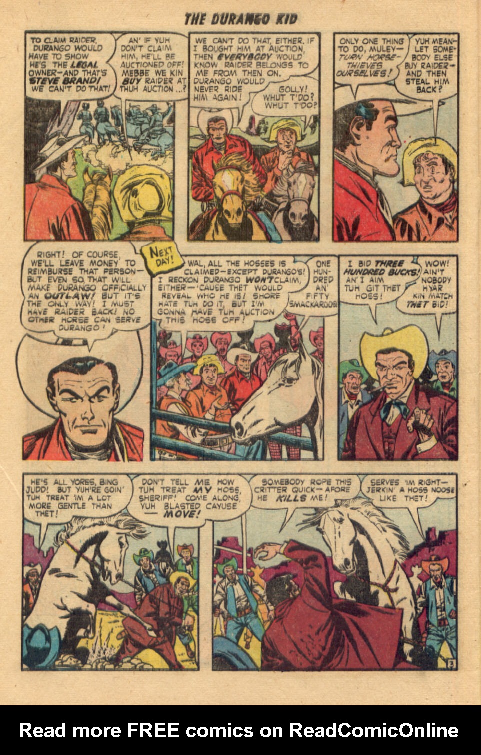 Read online Charles Starrett as The Durango Kid comic -  Issue #14 - 29