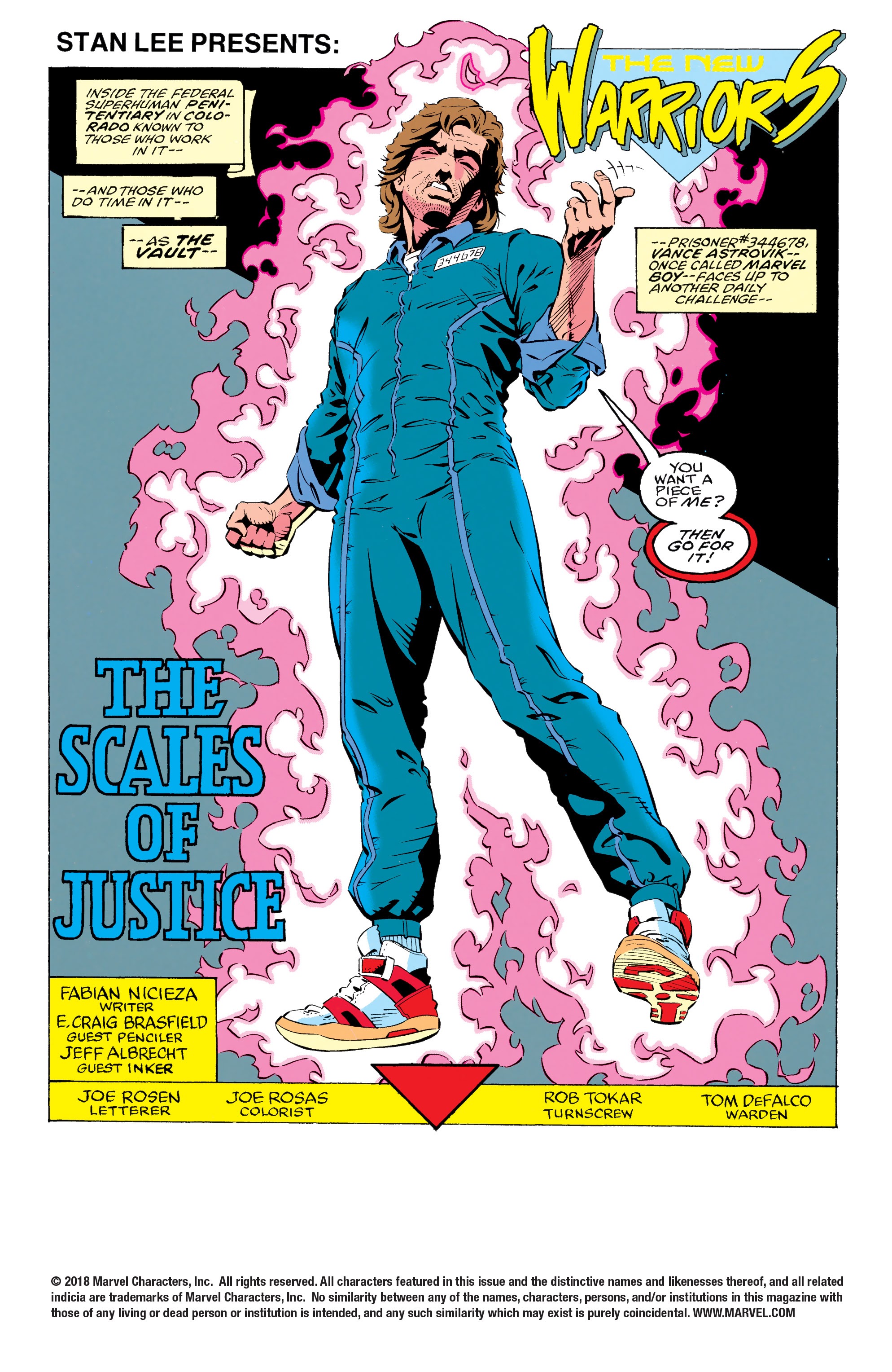 Read online The New Warriors comic -  Issue #36 - 2
