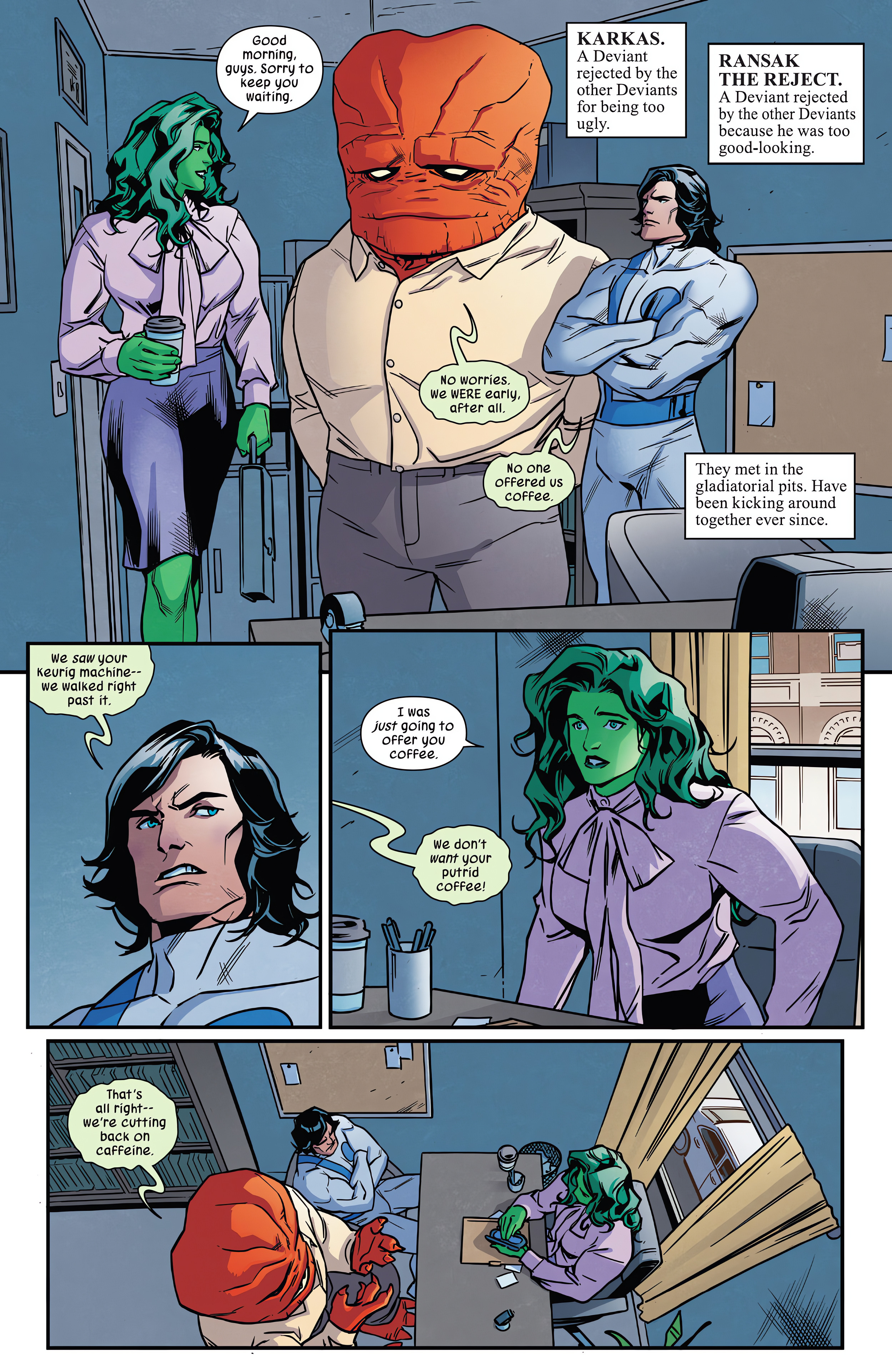 Read online Sensational She-Hulk comic -  Issue #1 - 10