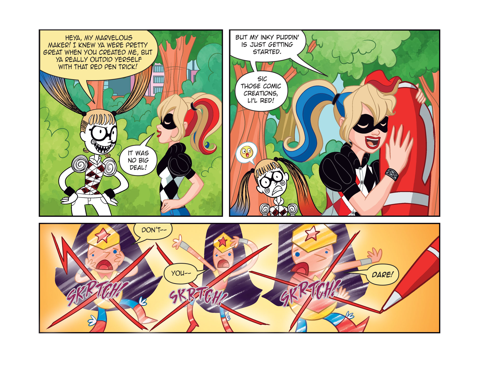 Read online DC Super Hero Girls: Out of the Bottle comic -  Issue #11 - 14