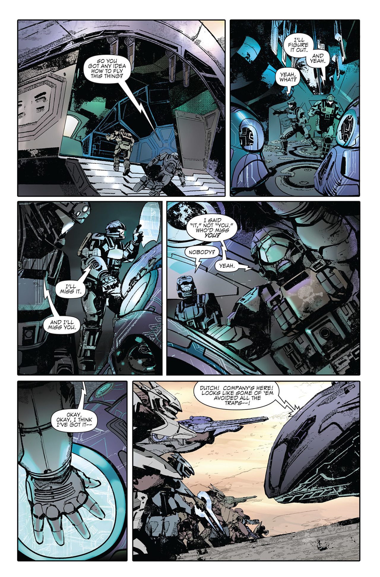 Read online Halo: Helljumper comic -  Issue # Full - 96