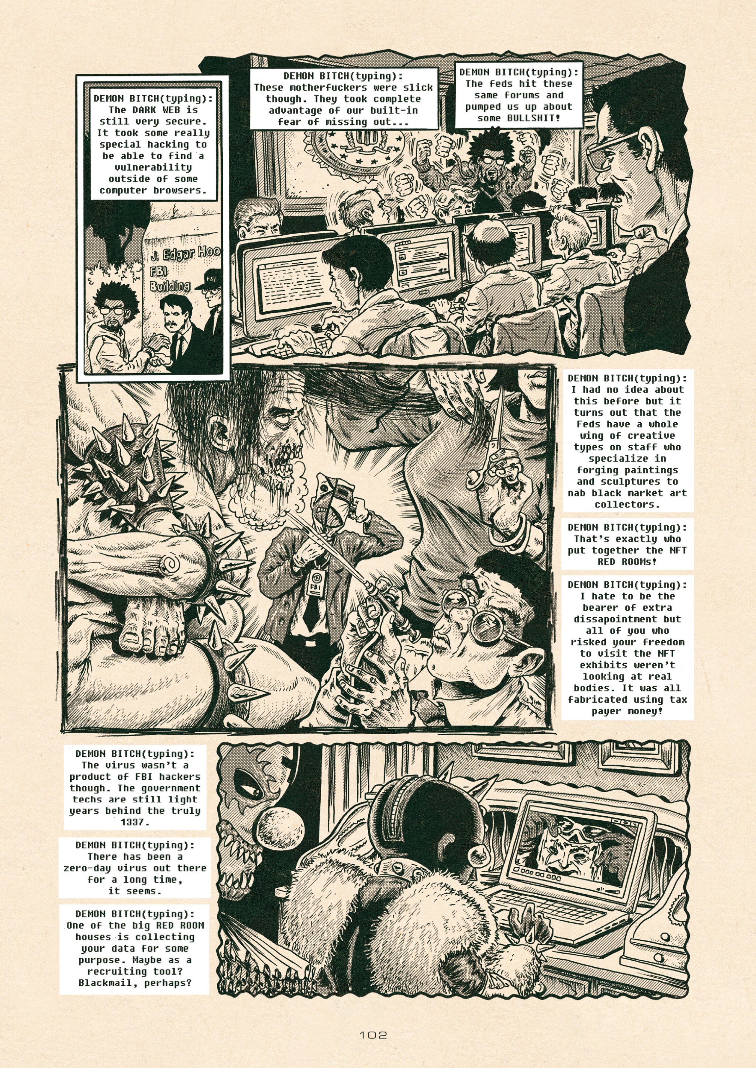 Read online Red Room: Trigger Warnings comic -  Issue # TPB - 112