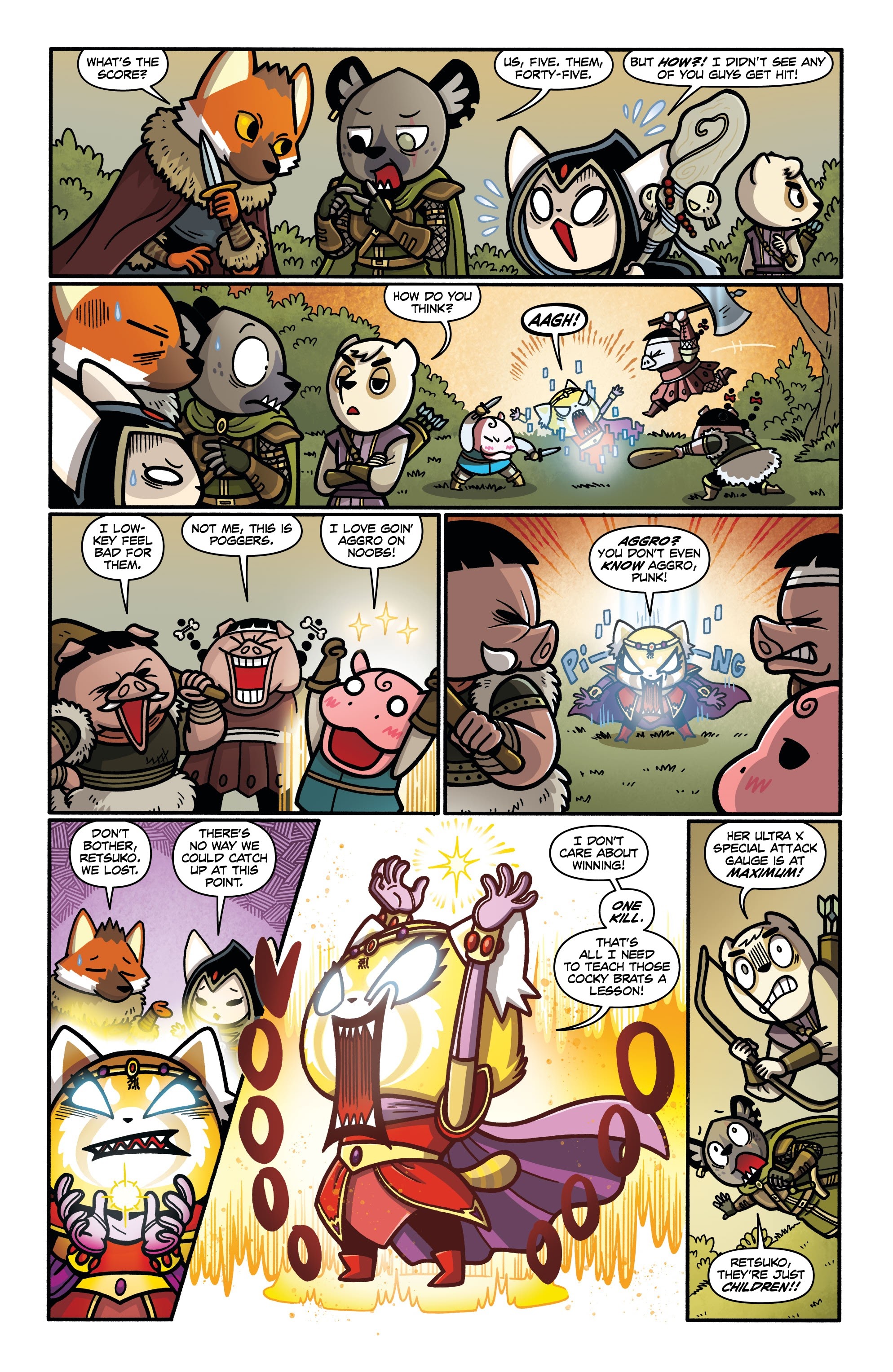 Read online Aggretsuko: Super Fun Special comic -  Issue # Full - 40