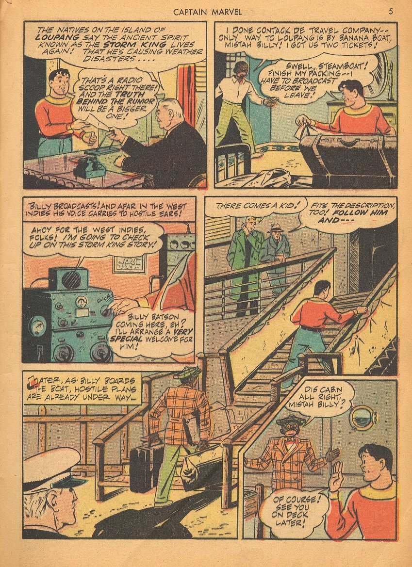 Read online Captain Marvel Adventures comic -  Issue #13 - 5