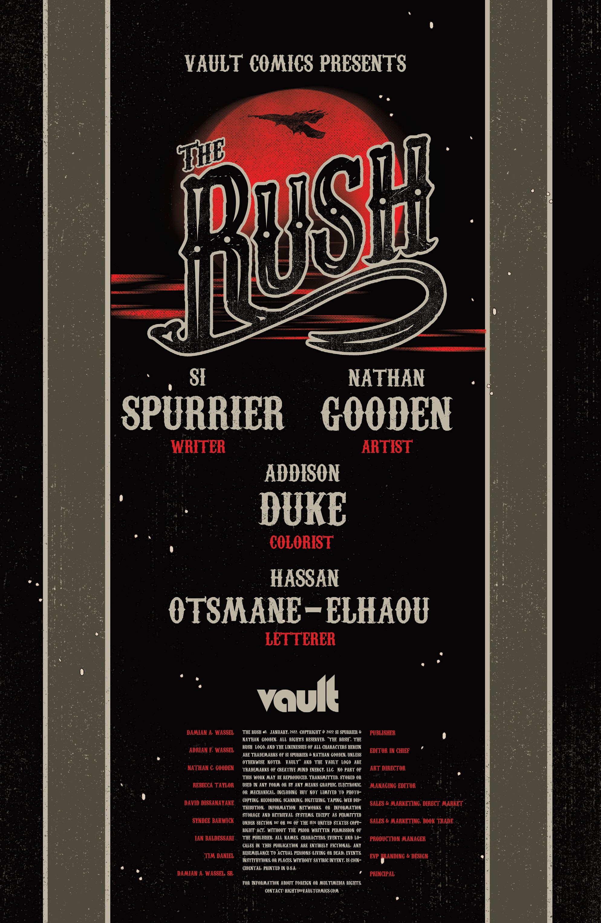 Read online The Rush comic -  Issue #3 - 2