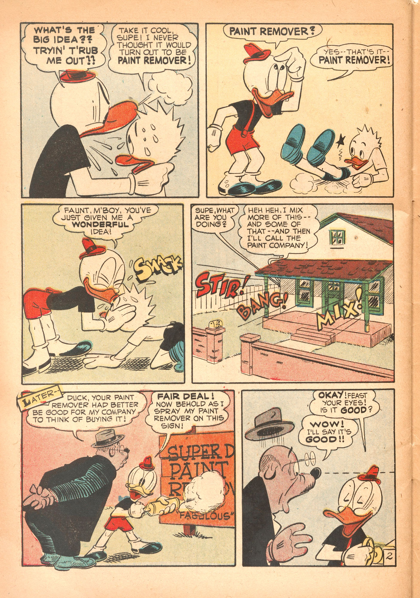 Read online Super Duck Comics comic -  Issue #29 - 46