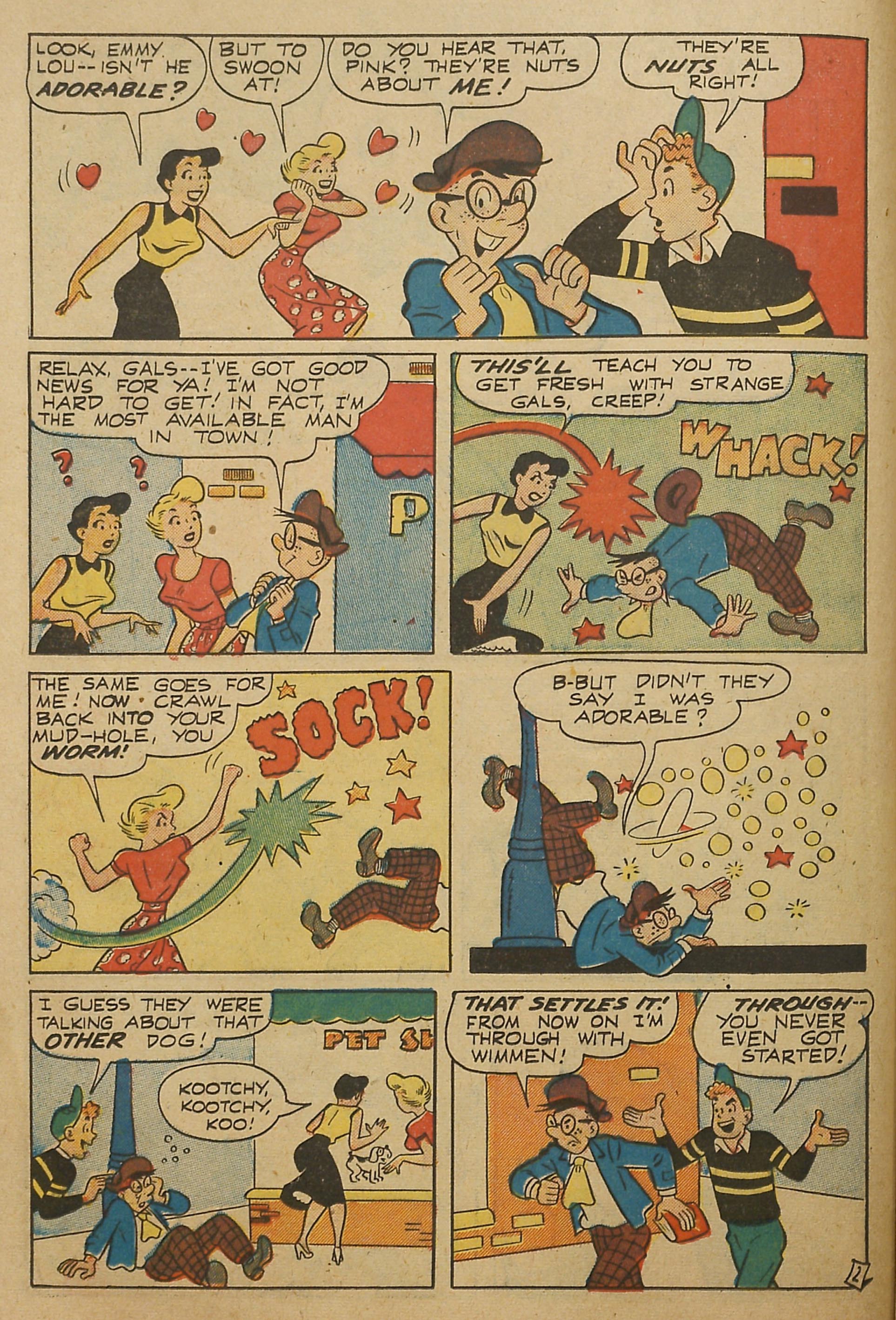 Read online Kathy (1949) comic -  Issue #7 - 12