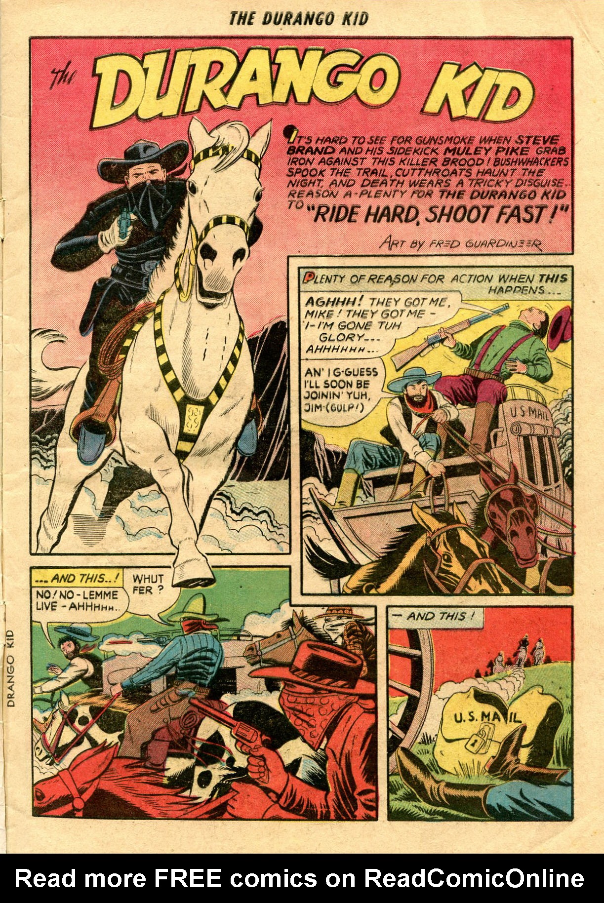 Read online Charles Starrett as The Durango Kid comic -  Issue #19 - 3