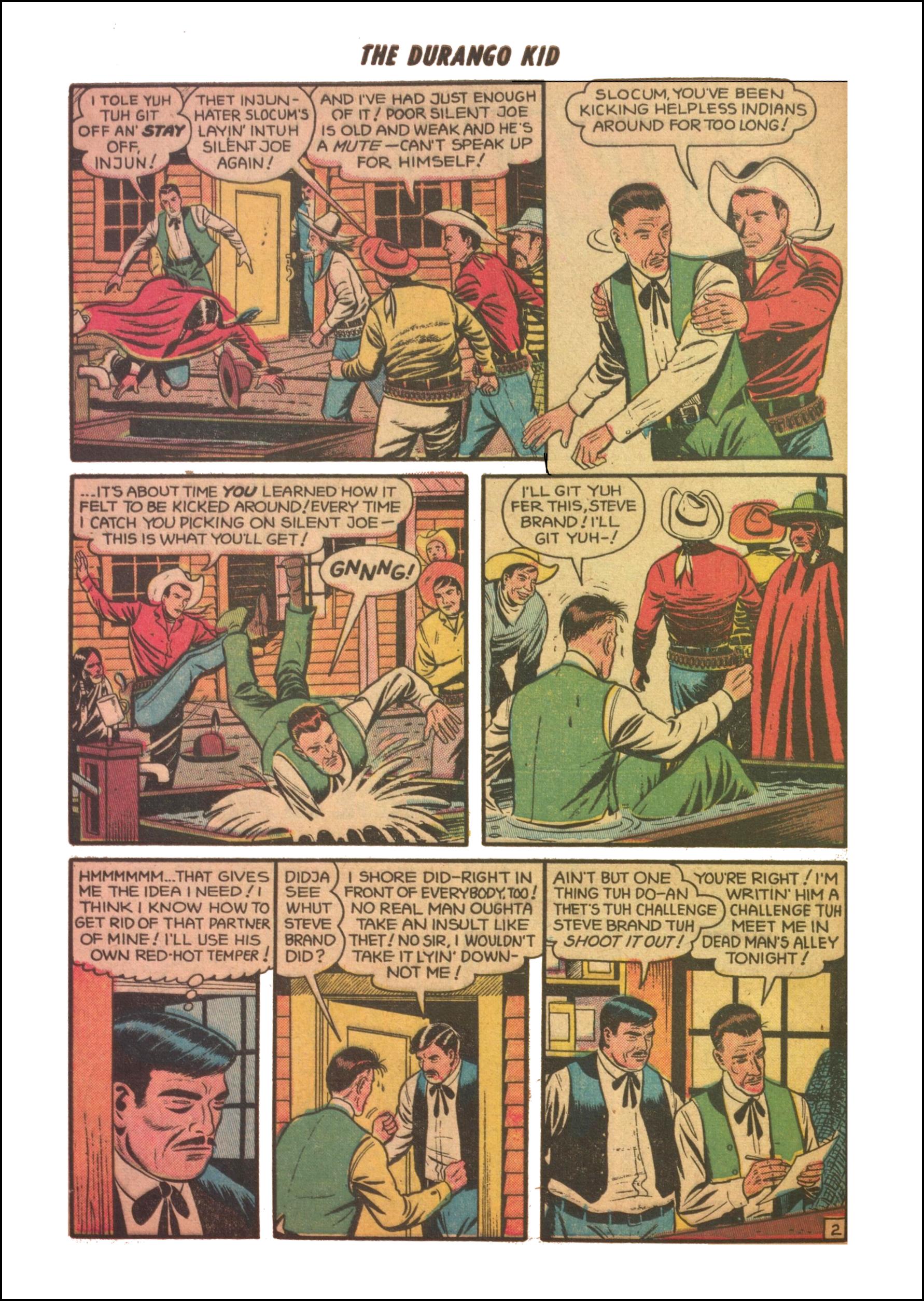 Read online Charles Starrett as The Durango Kid comic -  Issue #27 - 28