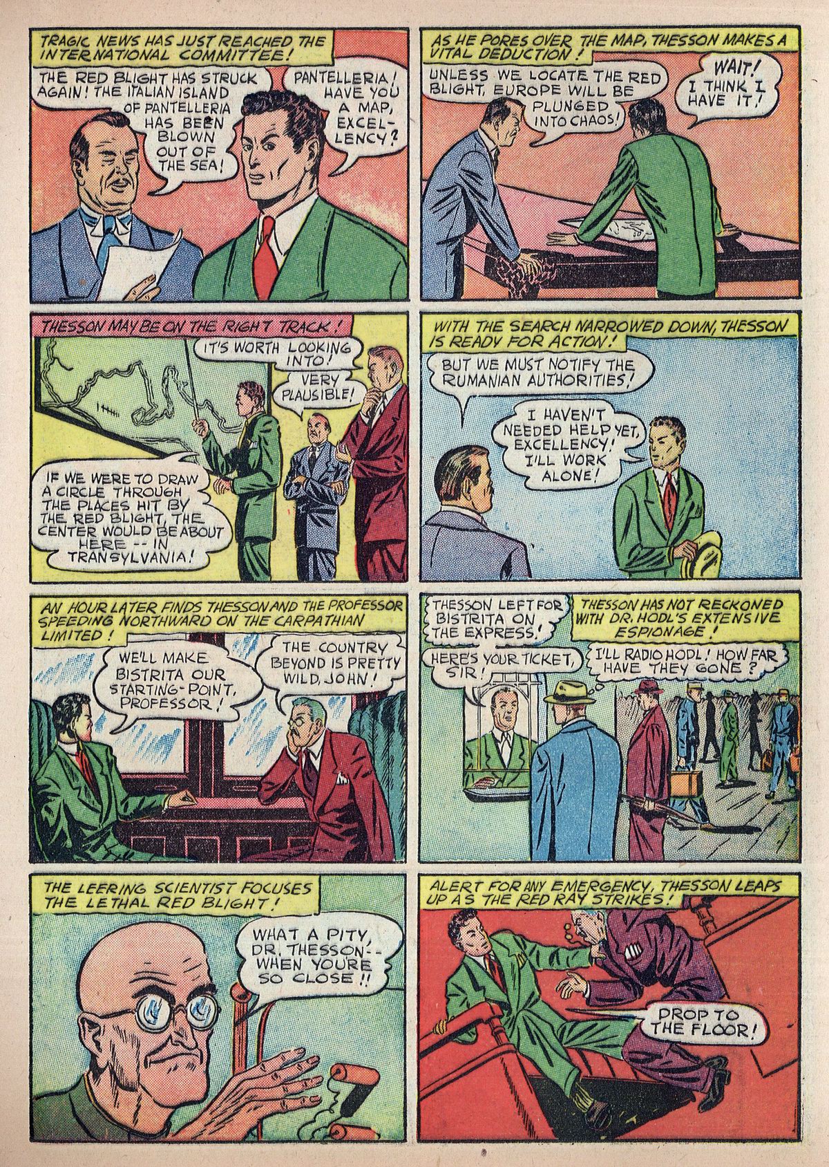 Read online Exciting Comics comic -  Issue #3 - 31