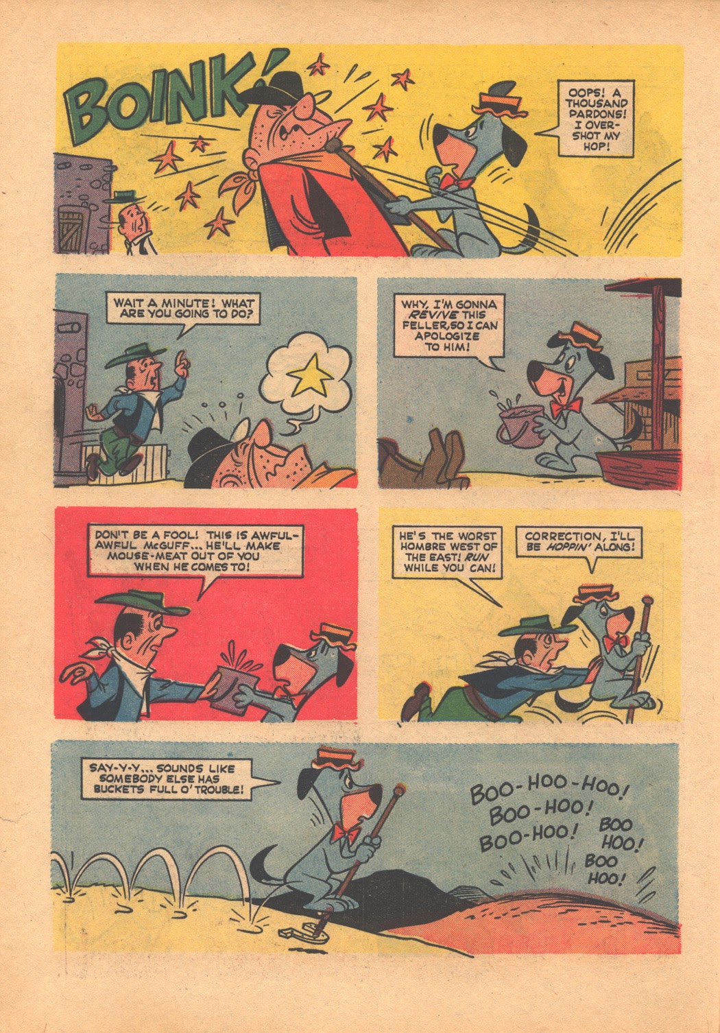 Read online Huckleberry Hound (1960) comic -  Issue #19 - 6