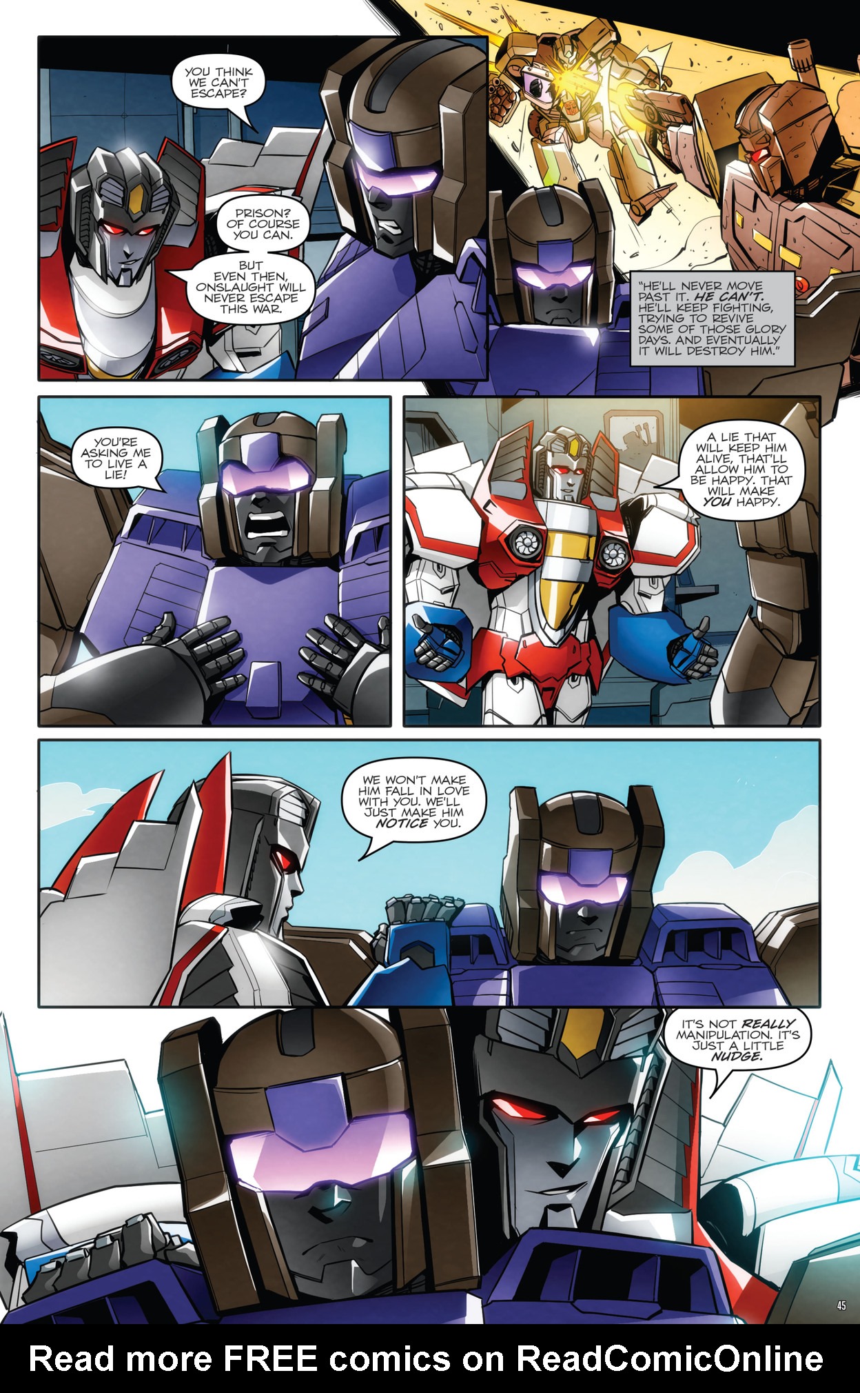 Read online Transformers: The IDW Collection Phase Three comic -  Issue # TPB 2 (Part 1) - 46
