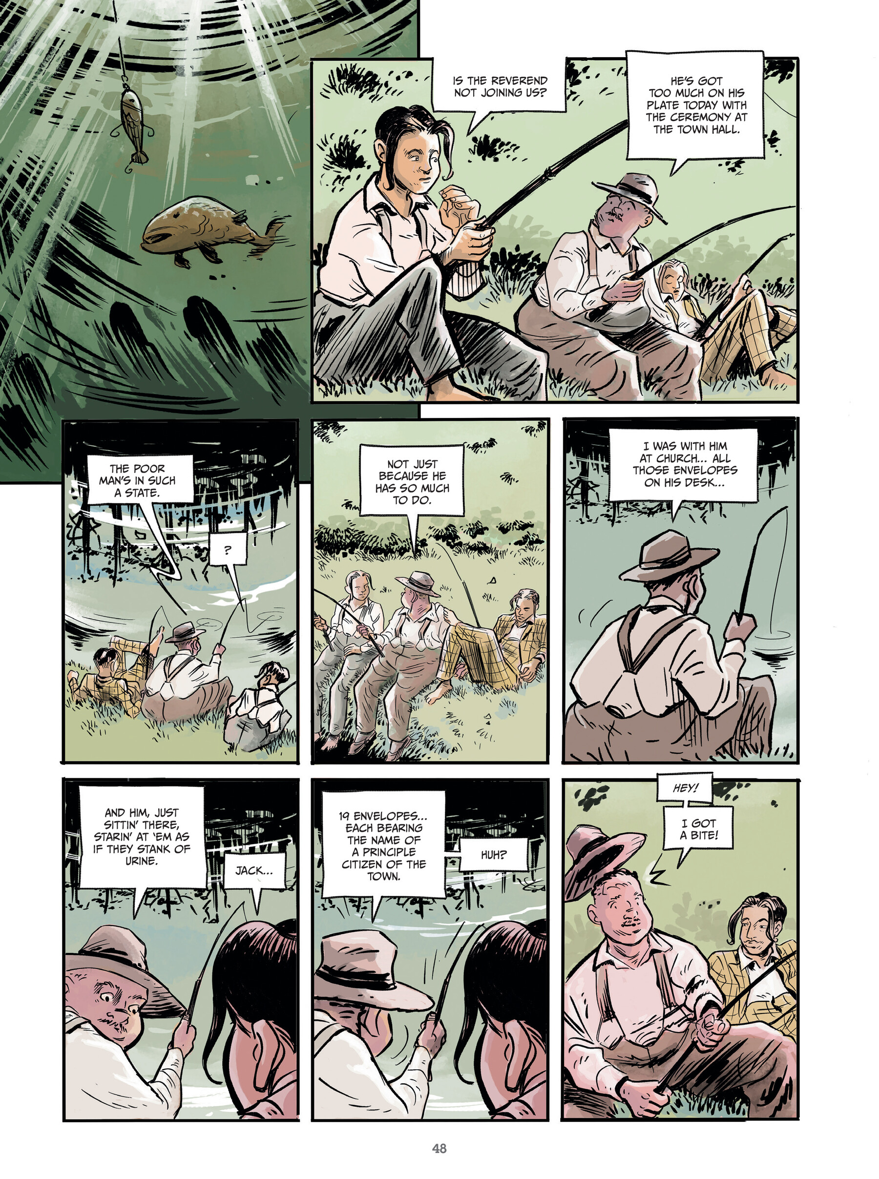 Read online The Man That Corrupted Hadleyburg comic -  Issue # TPB - 48