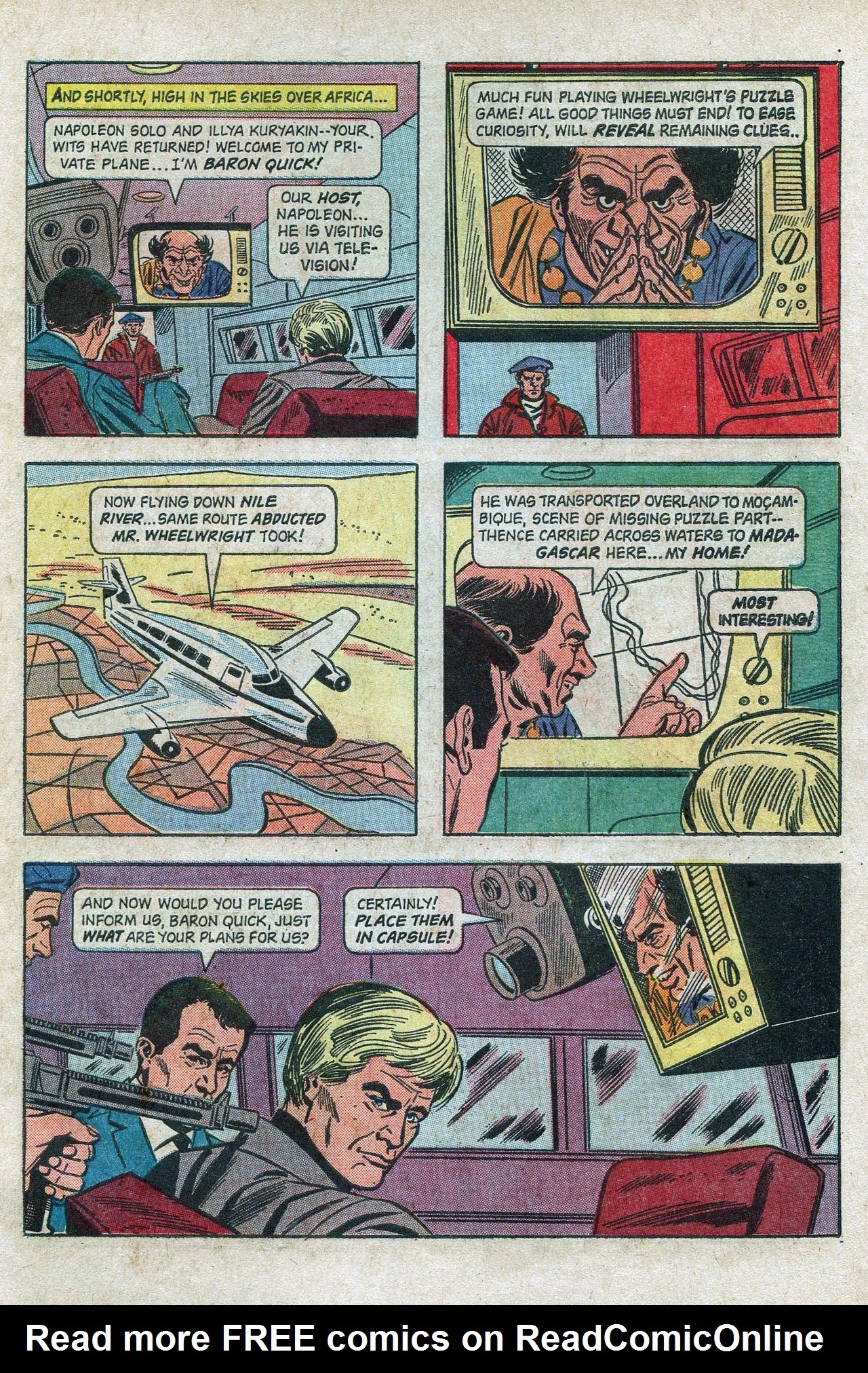 Read online The Man From U.N.C.L.E. comic -  Issue #7 - 28