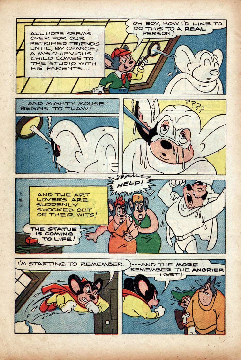 Read online Paul Terry's Mighty Mouse Comics comic -  Issue #48 - 17