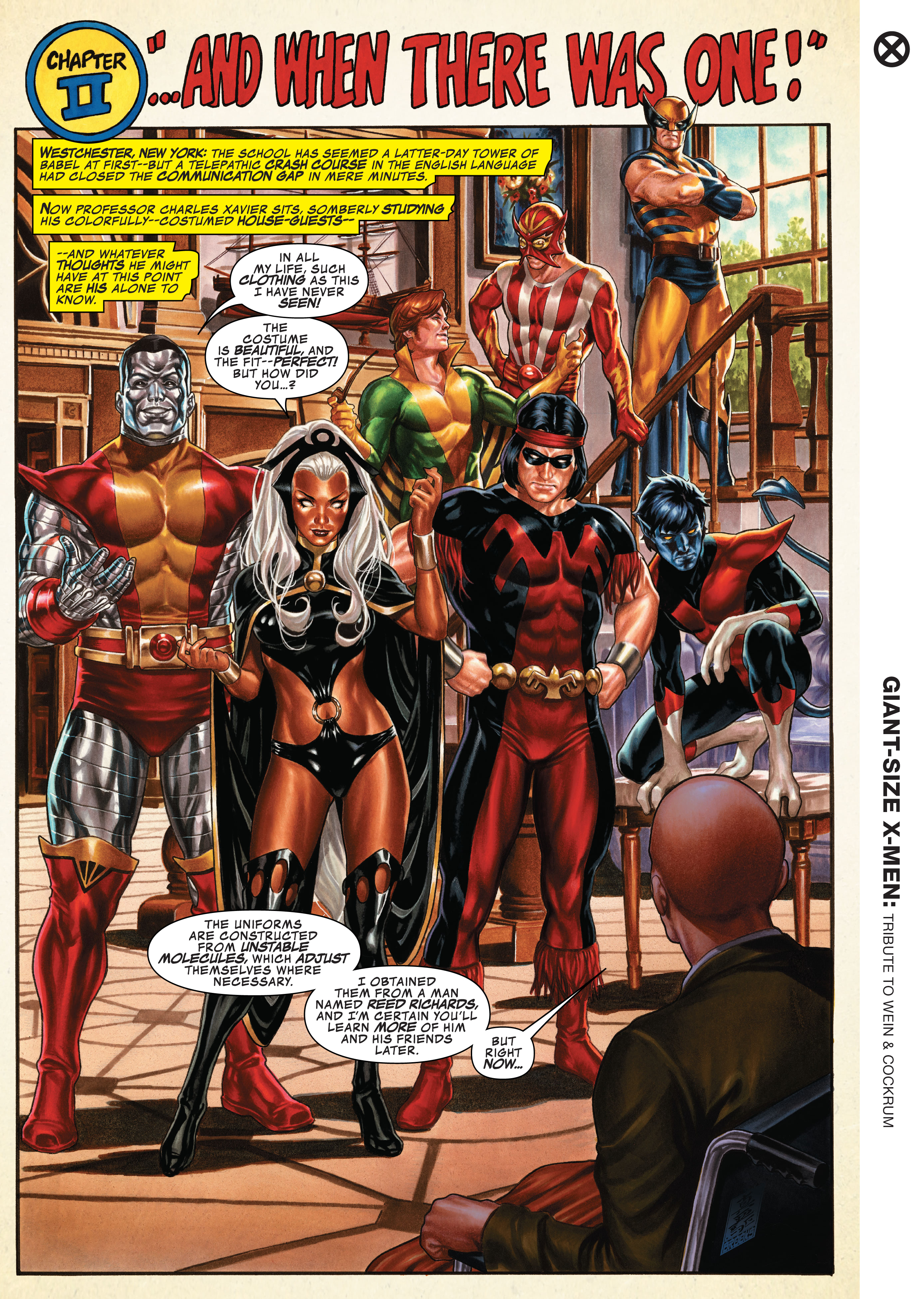 Read online Giant-Size X-Men: Tribute To Wein & Cockrum Gallery Edition comic -  Issue # TPB (Part 1) - 18