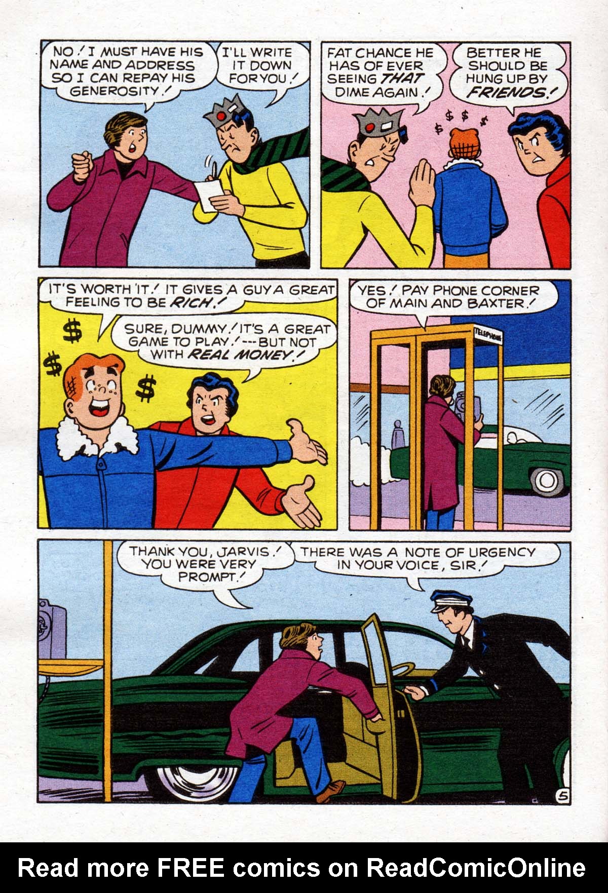 Read online Archie's Double Digest Magazine comic -  Issue #140 - 123