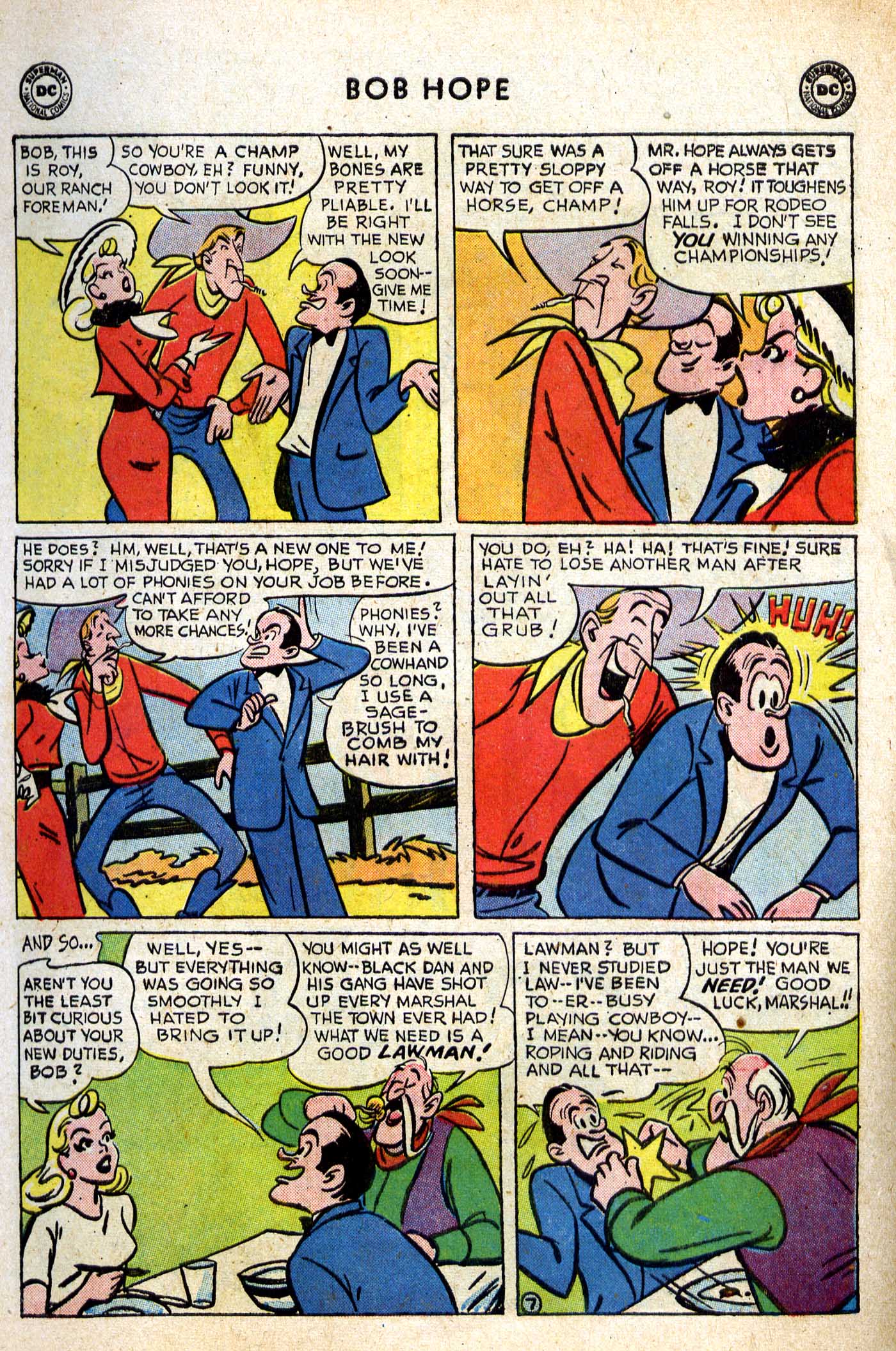 Read online The Adventures of Bob Hope comic -  Issue #51 - 10