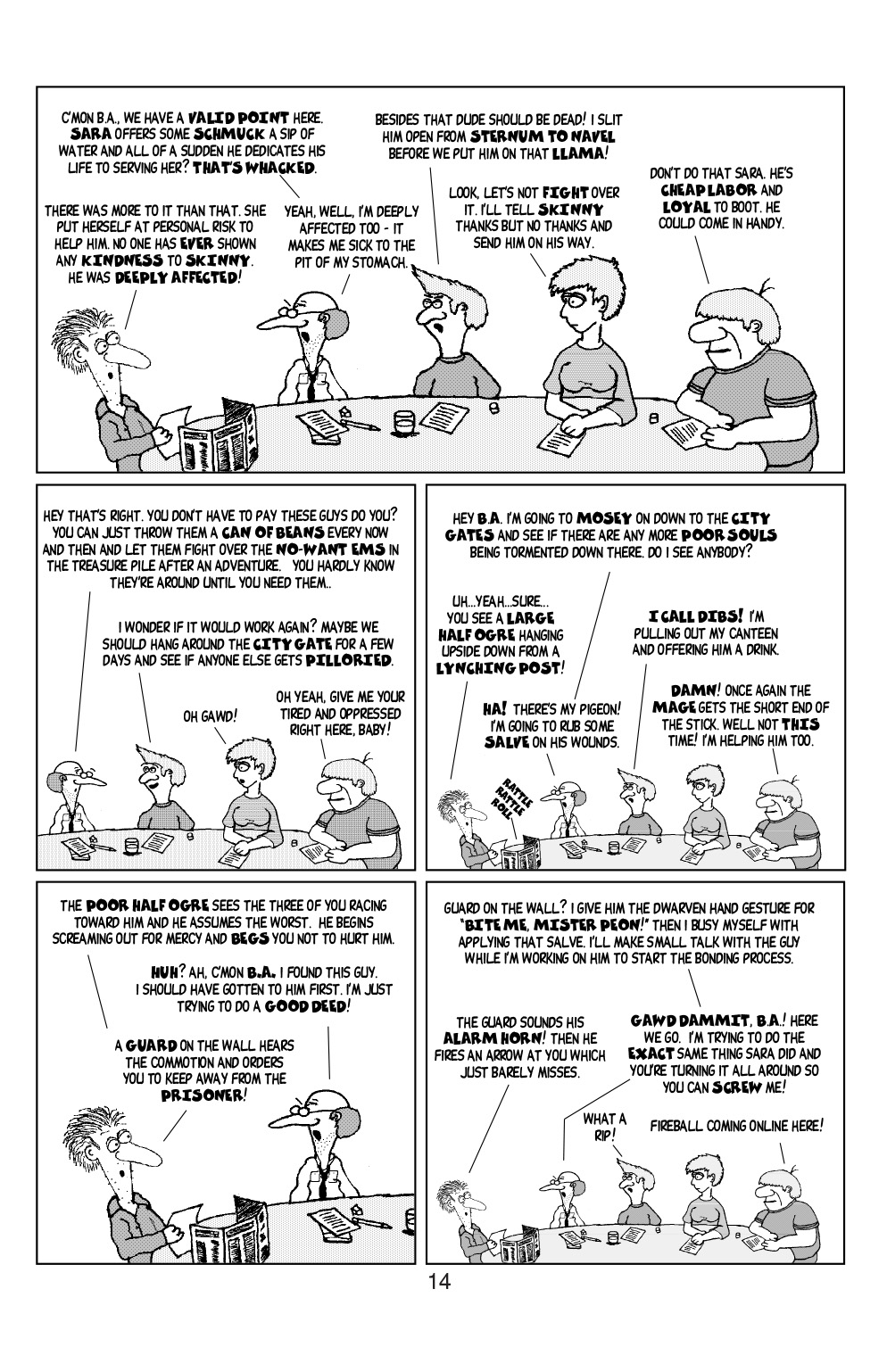 Read online Knights of the Dinner Table comic -  Issue #28 - 16