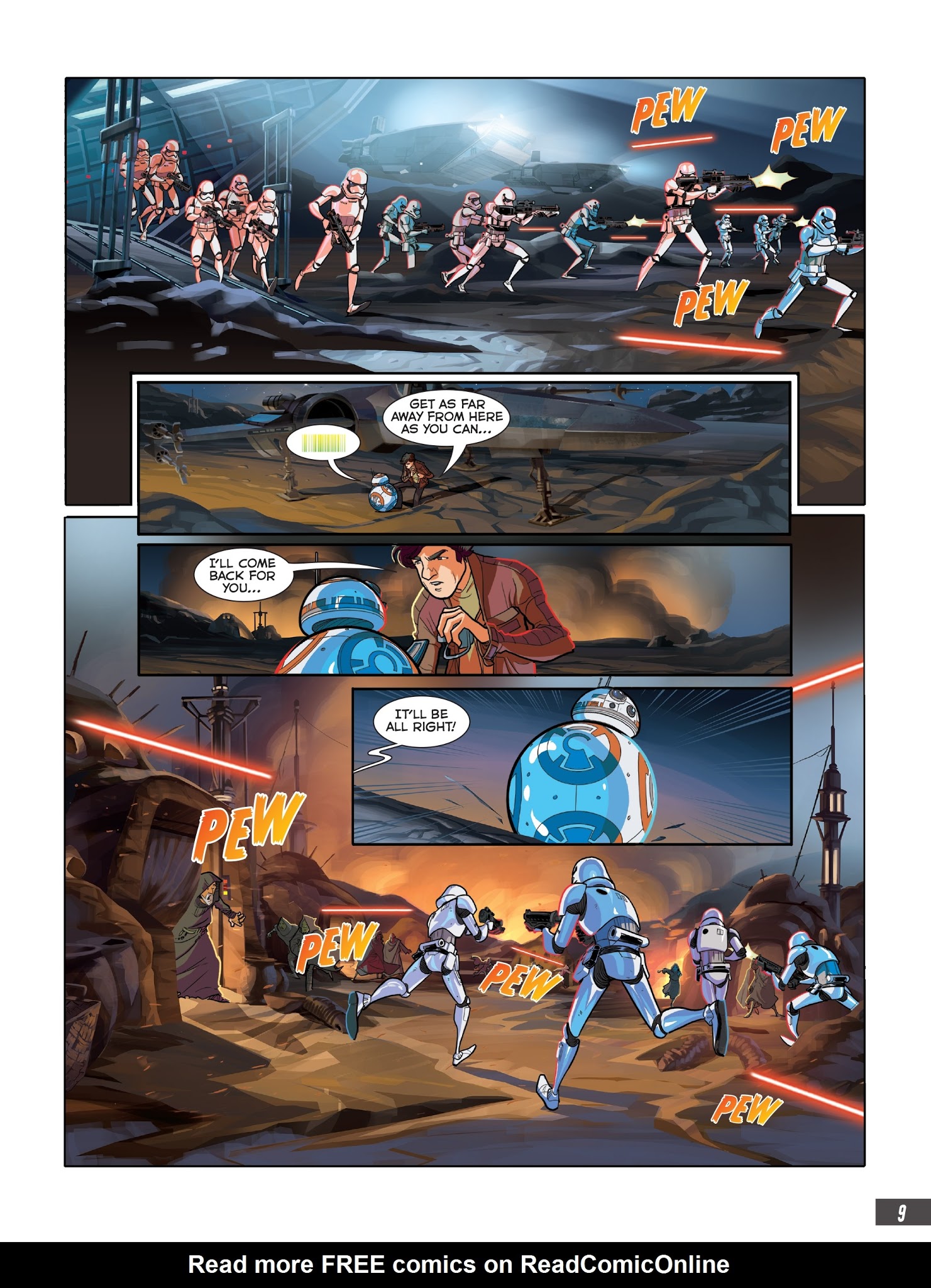 Read online Star Wars: The Force Awakens Graphic Novel Adaptation comic -  Issue # Full - 8