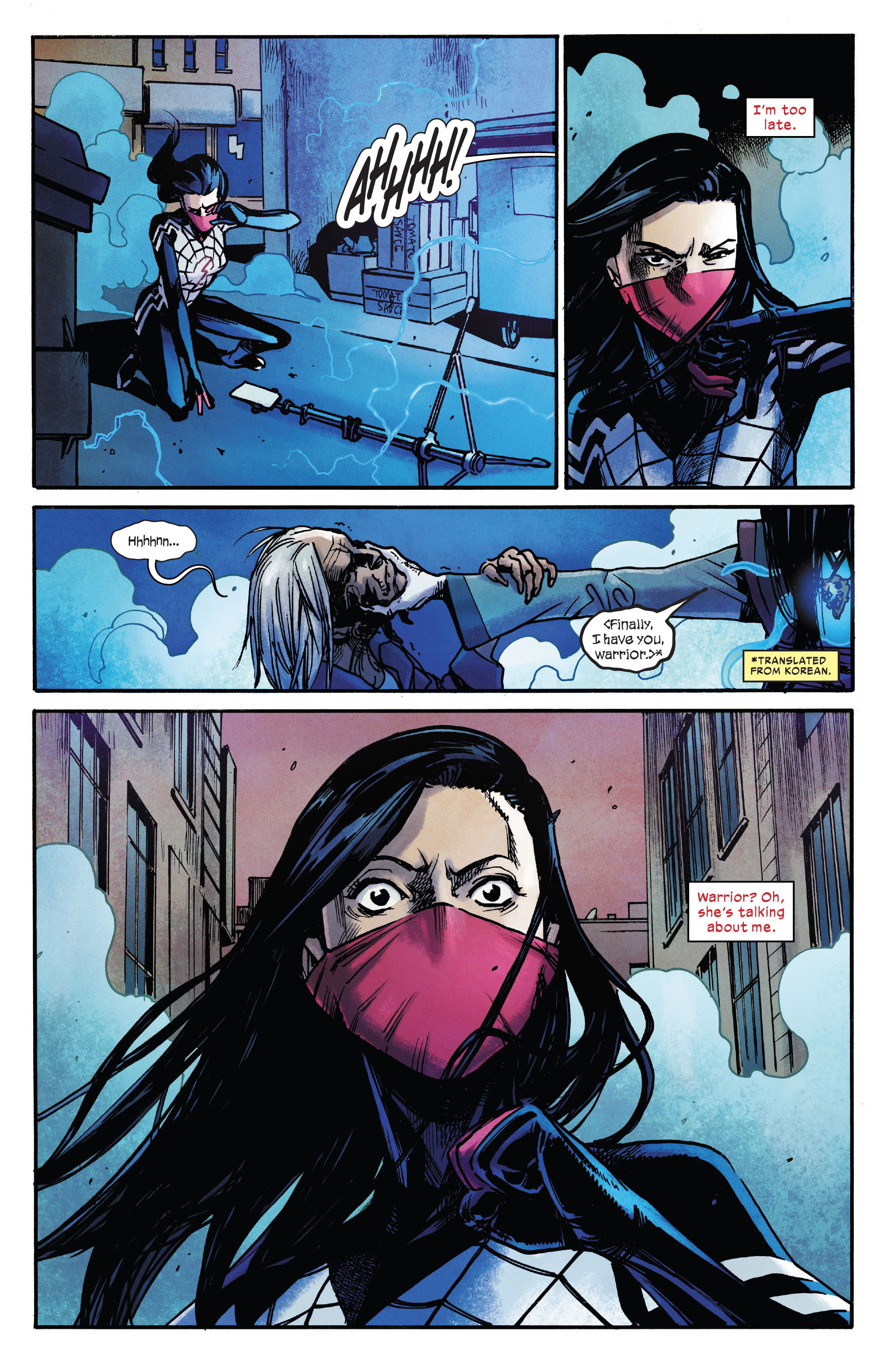 Read online Silk (2022) comic -  Issue #3 - 12