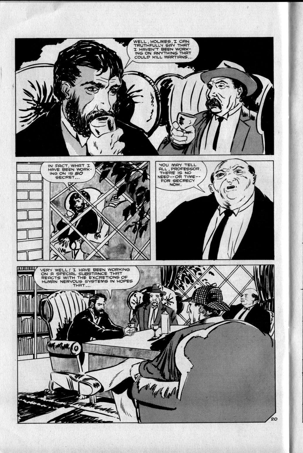 Read online Sherlock Holmes in the Case of the Missing Martian comic -  Issue #3 - 22