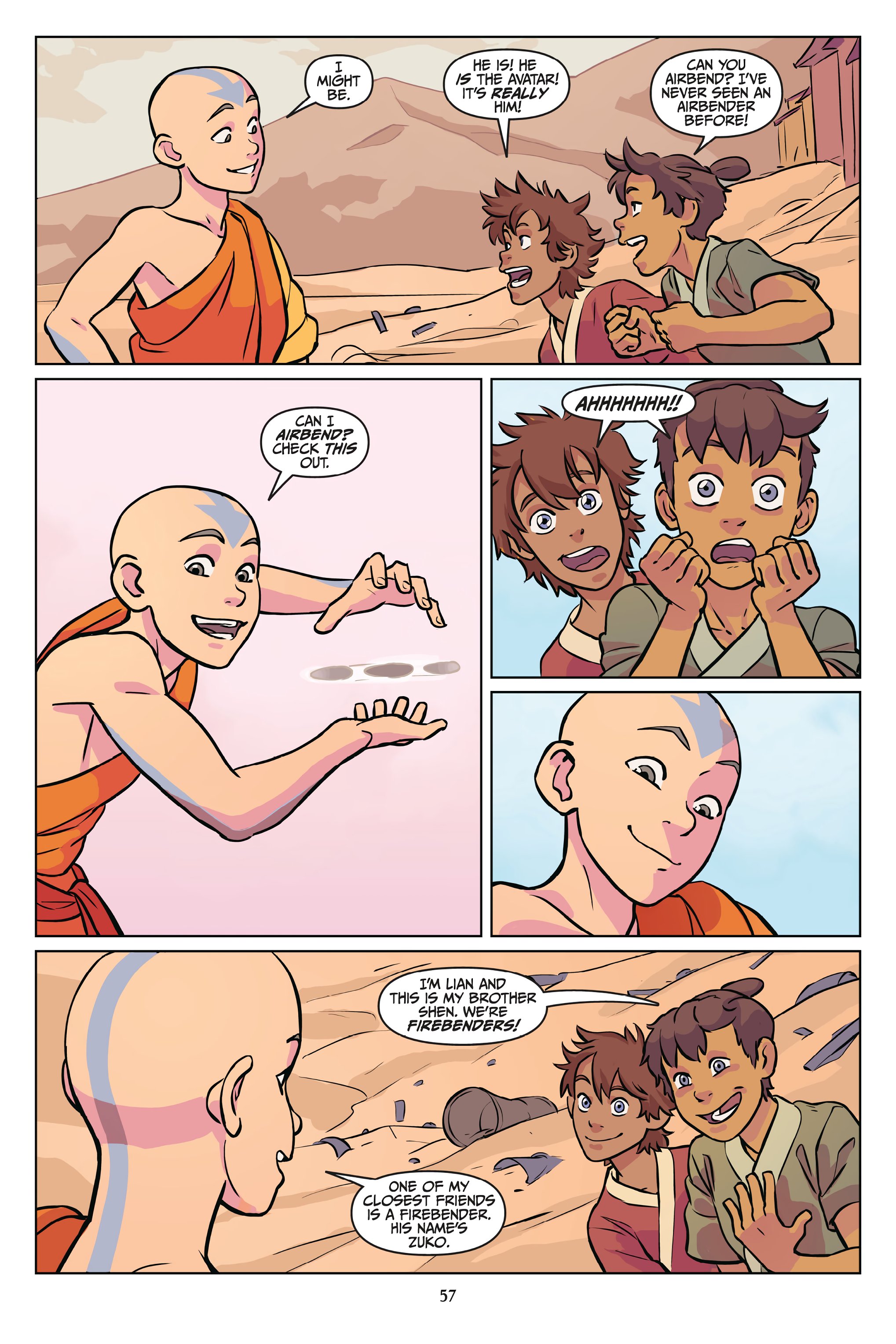 Read online Nickelodeon Avatar: The Last Airbender - Imbalance comic -  Issue # _Omnibus (Part 1) - 58