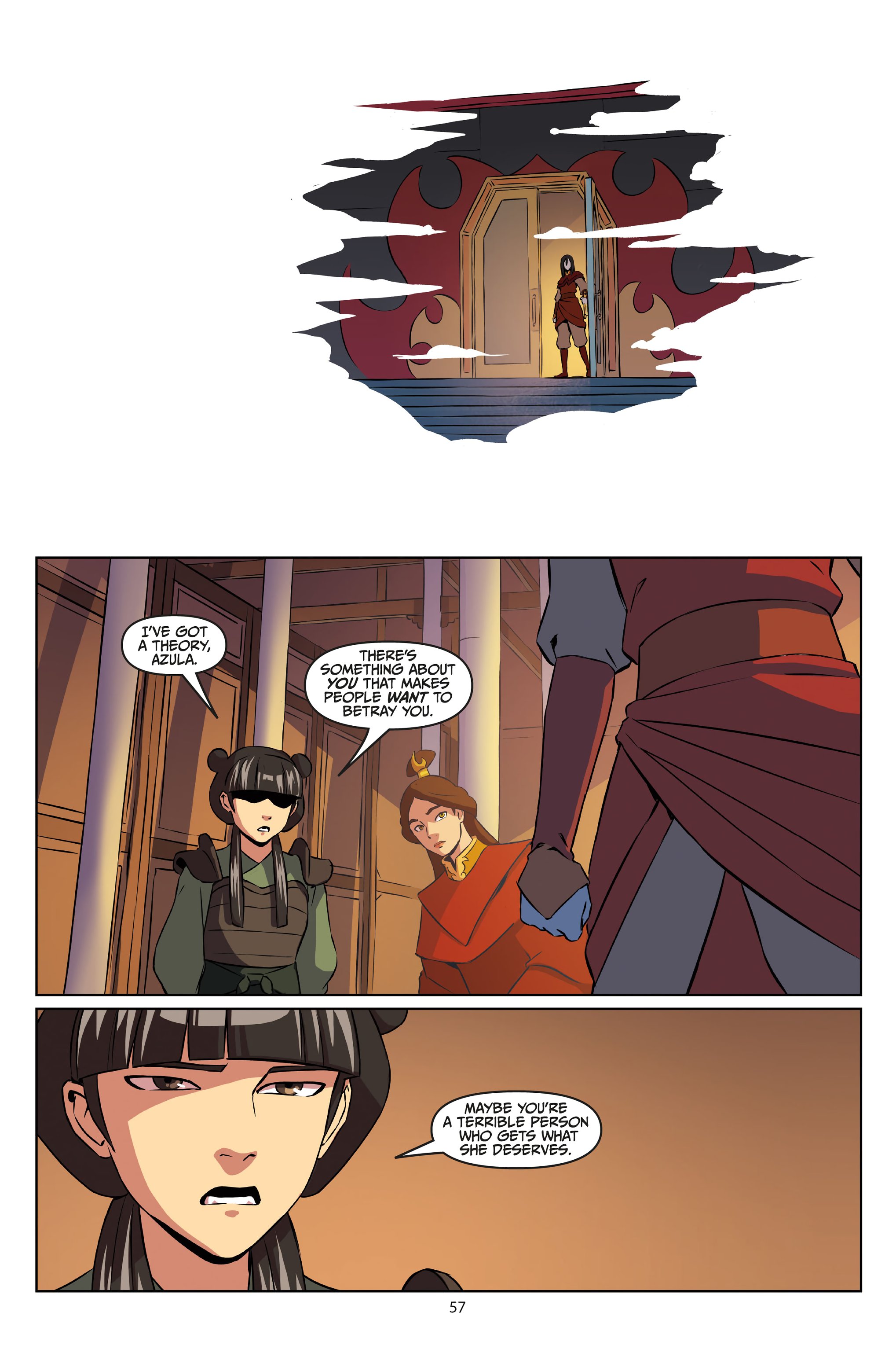 Read online Avatar: The Last Airbender - Azula in the Spirit Temple comic -  Issue # TPB - 58