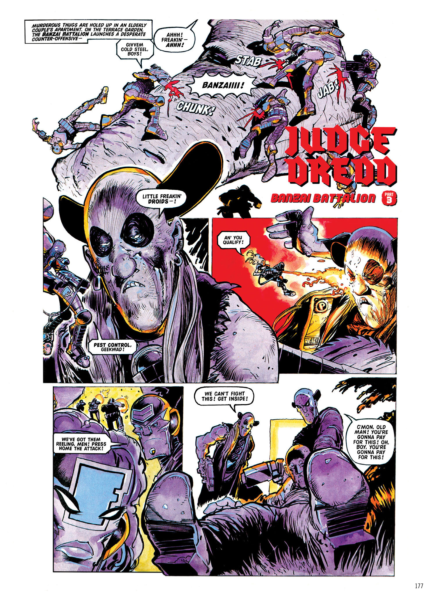 Read online Judge Dredd: The Complete Case Files comic -  Issue # TPB 29 - 179