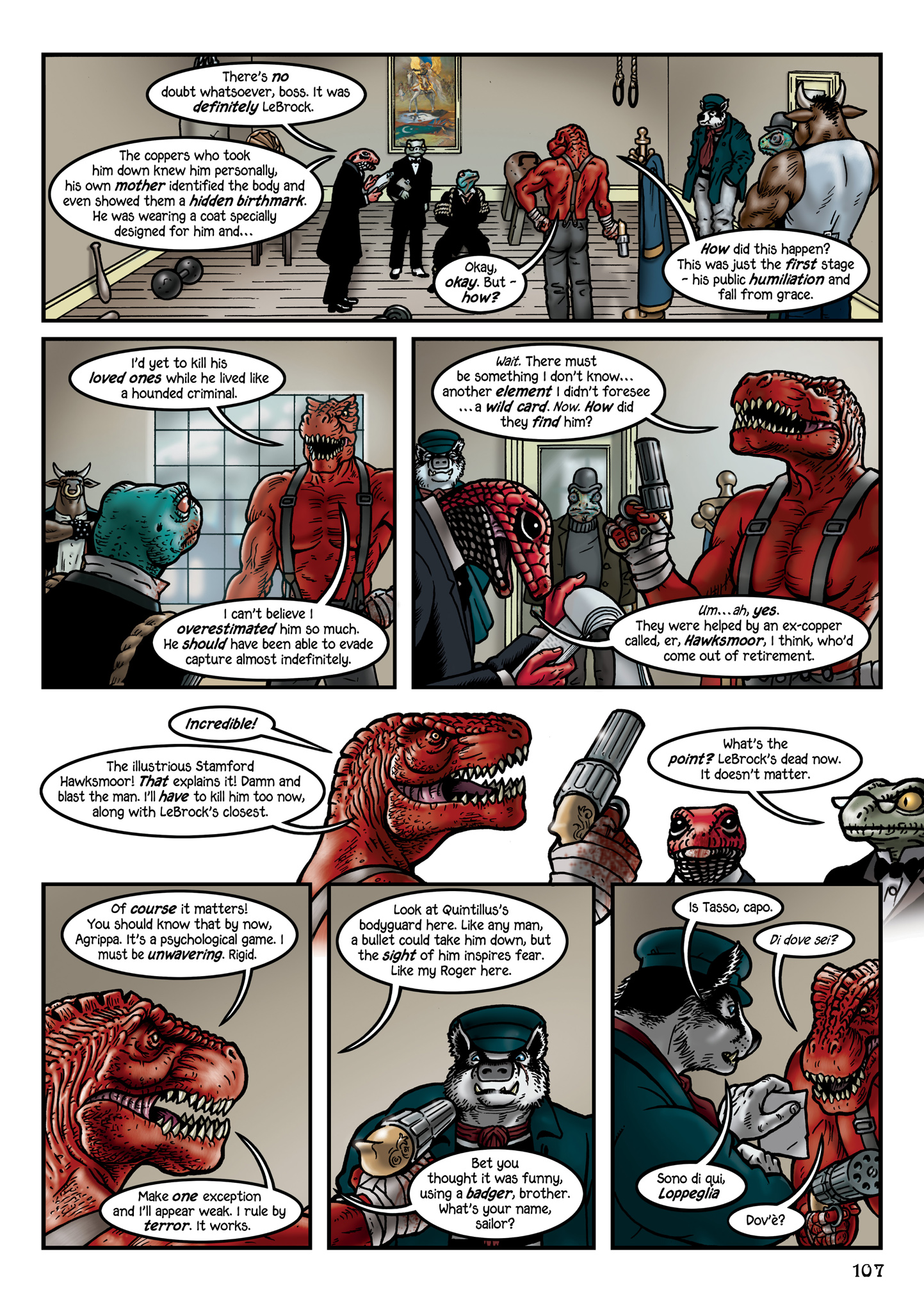 Read online Grandville Force Majeur comic -  Issue # TPB (Part 2) - 10
