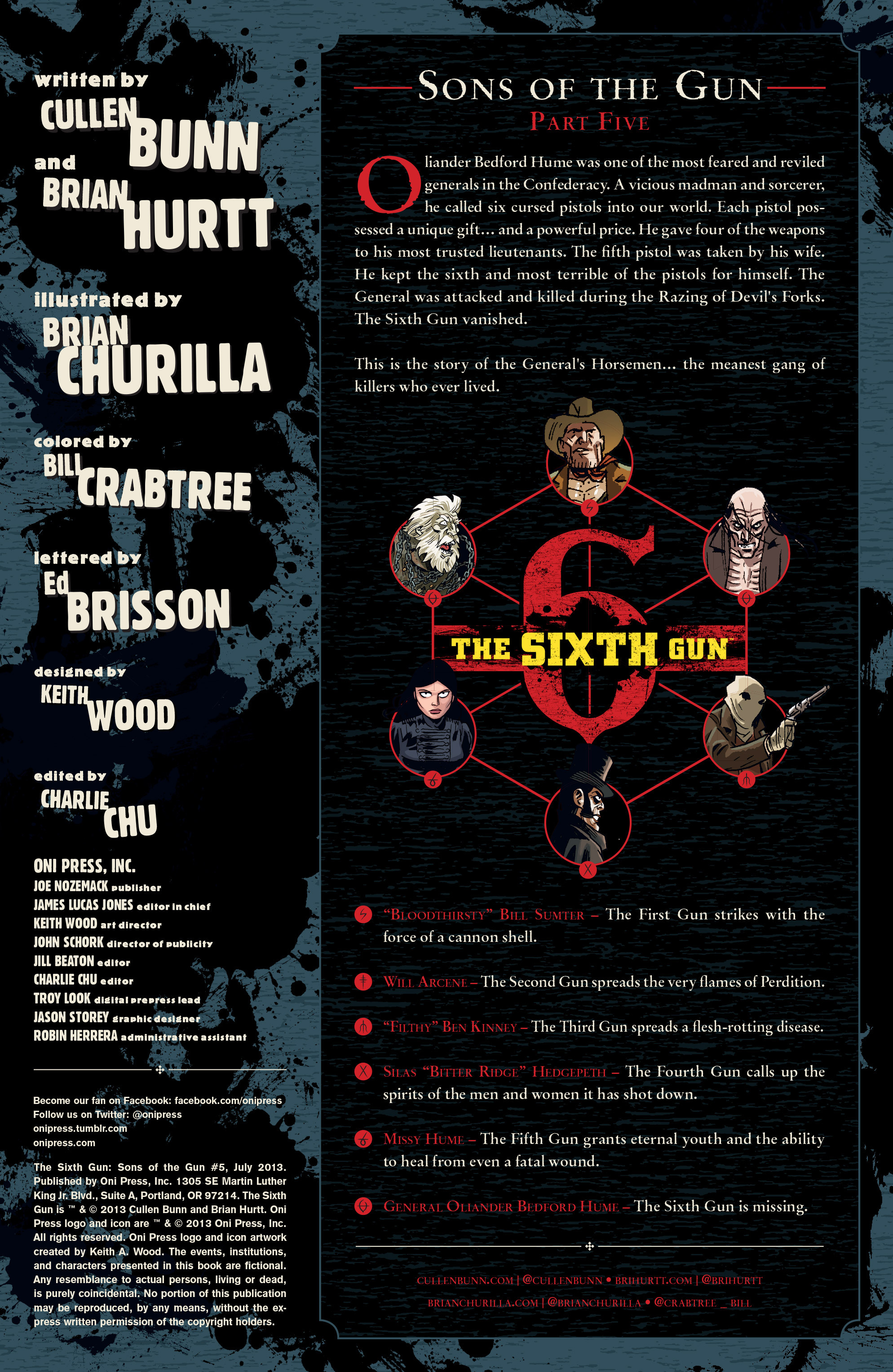 Read online The Sixth Gun: Sons of the Gun comic -  Issue #5 - 2