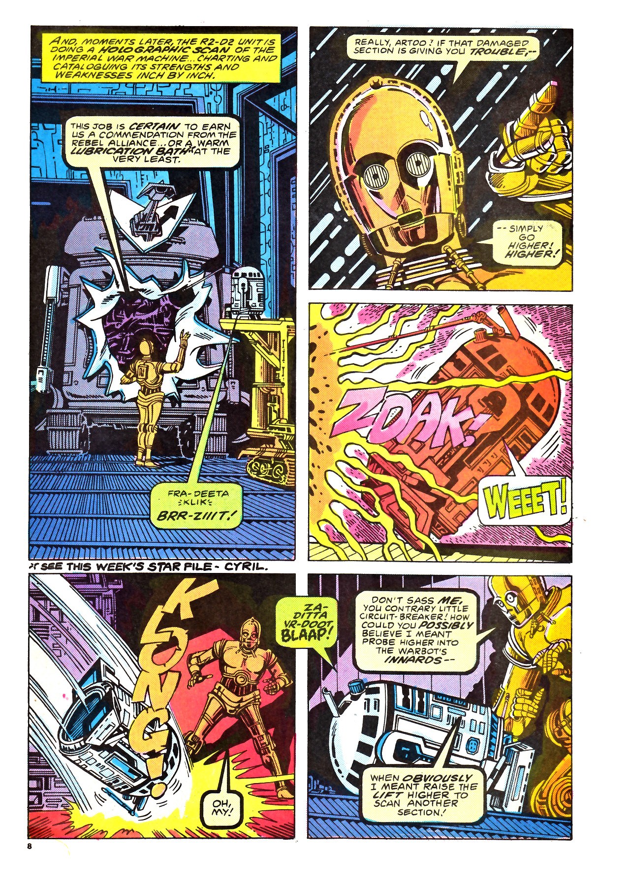 Read online Return of the Jedi comic -  Issue #70 - 8